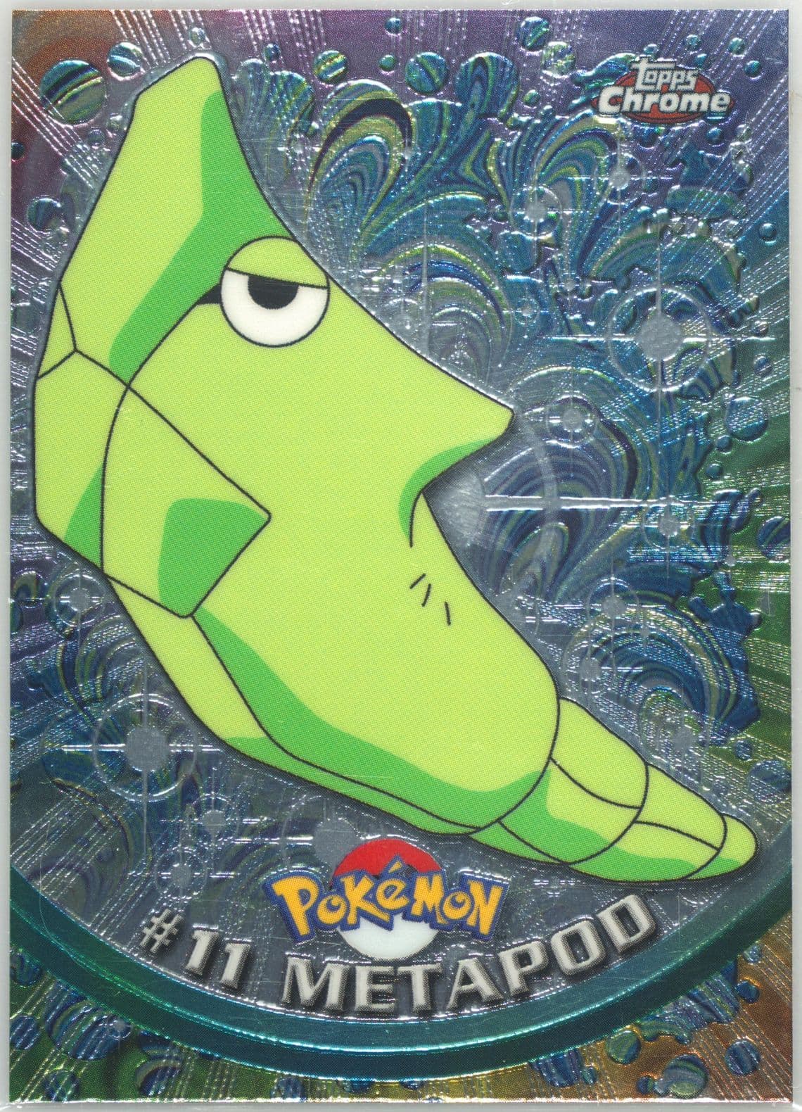 Metapod (11) 2000 Topps Chrome Pokemon T.V.