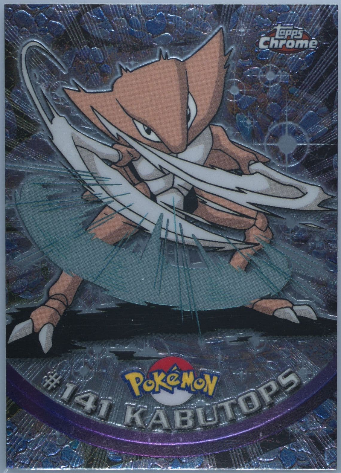 Kabutops (141) 2000 Topps Chrome Pokemon T.V.