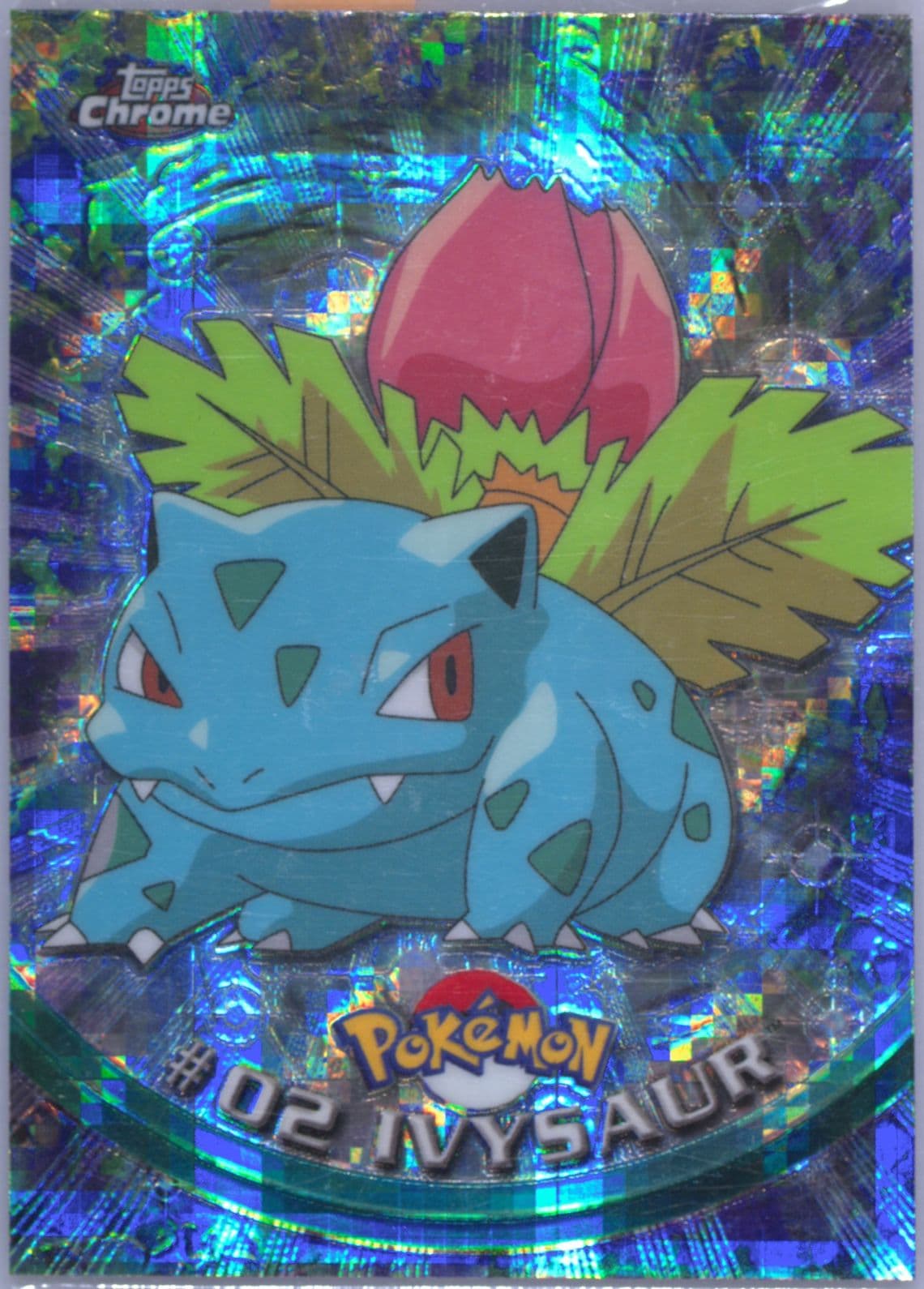 Ivysaur Tekno (2) 2000 Topps Chrome Pokemon T.V.