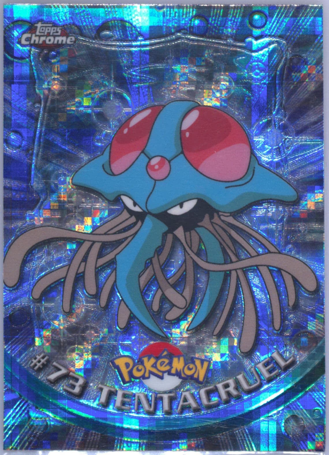 Tentacruel Tekno (73) 2000 Topps Chrome Pokemon T.V.