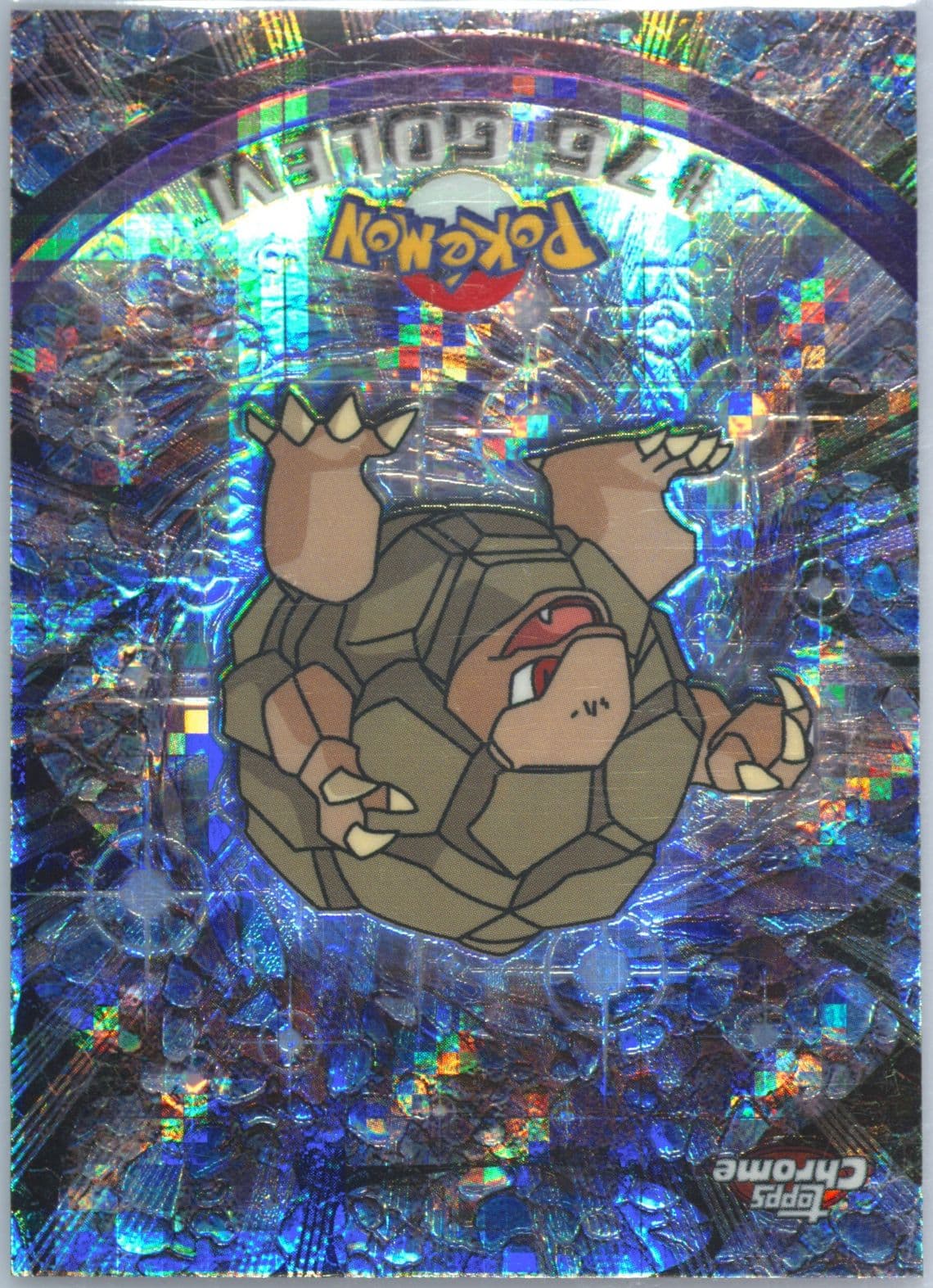 Golem Tekno (76) 2000 Topps Chrome Pokemon T.V.