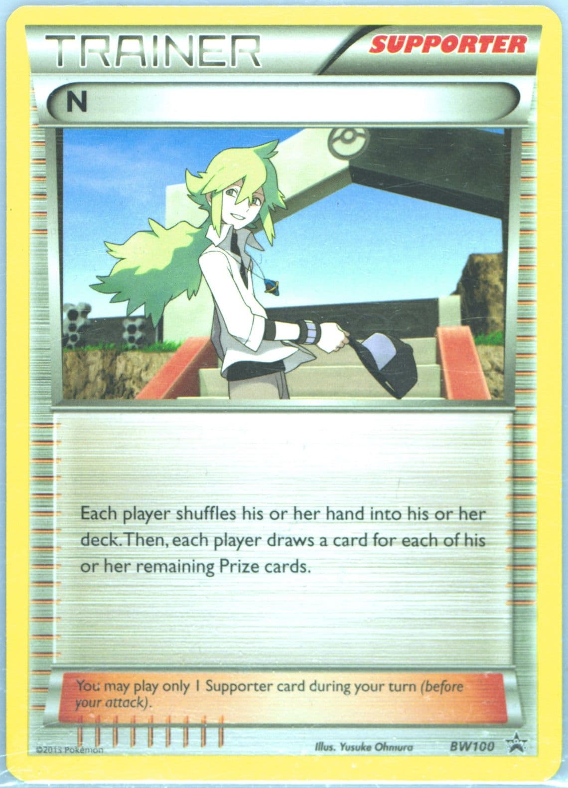 Trainer (N) (BW100) 2013 Pokemon Black & White Promo