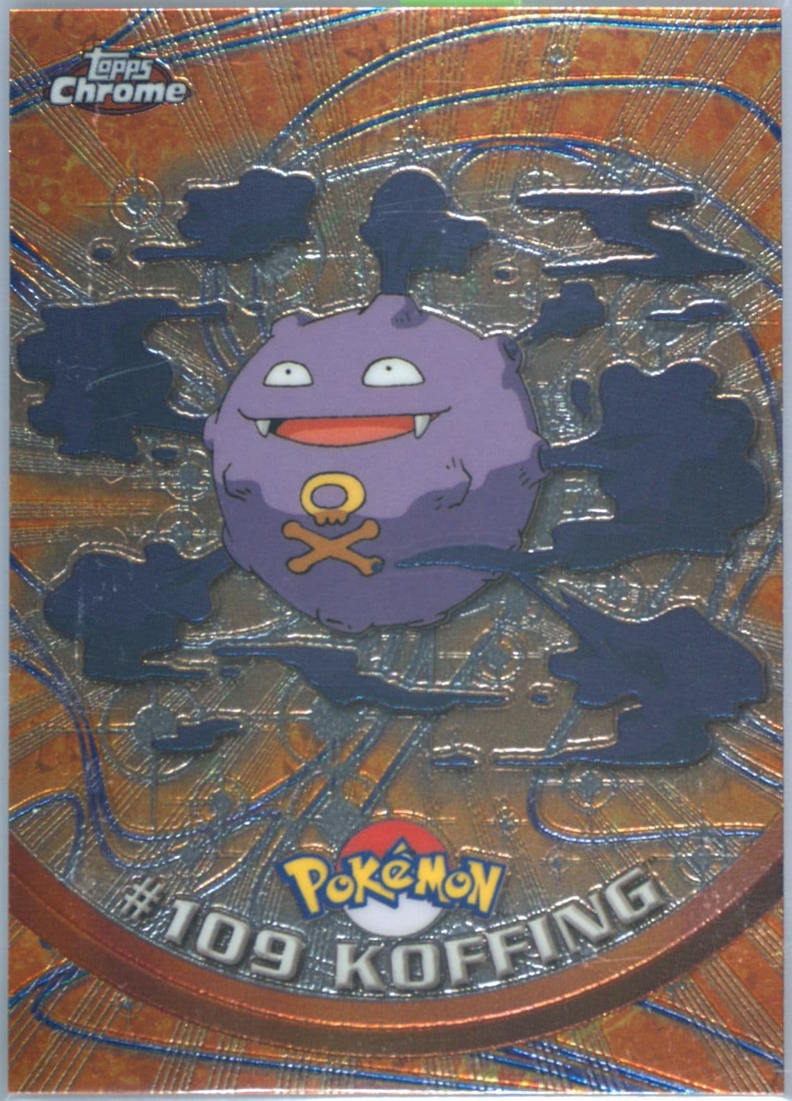 Koffing (109) 2000 Topps Chrome Pokemon T.V.