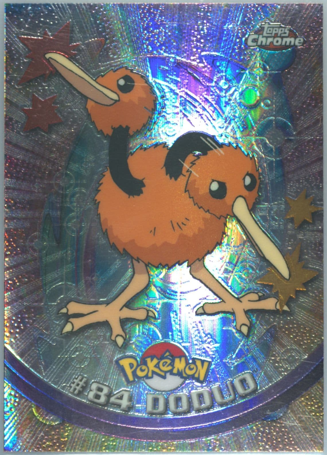 Doduo Spectra (84) 2000 Topps Chrome Pokemon T.V.