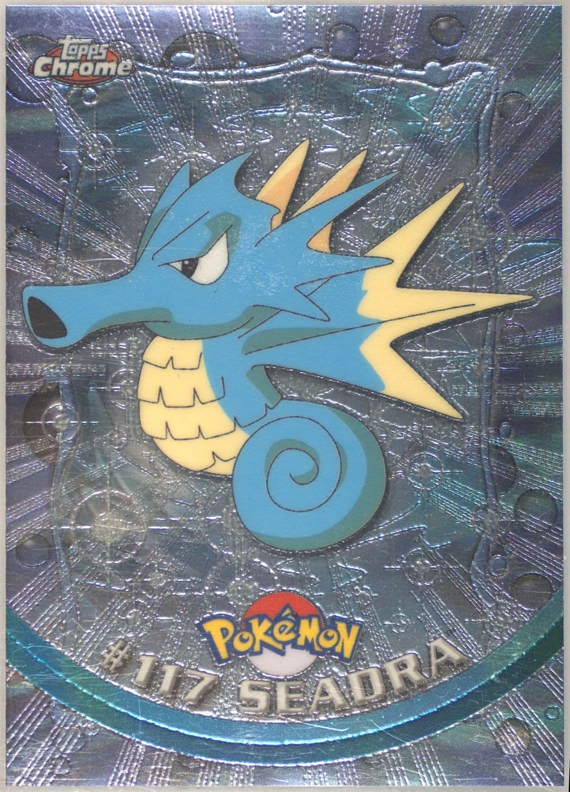 Seadra (117) 2000 Topps Chrome Pokemon T.V.