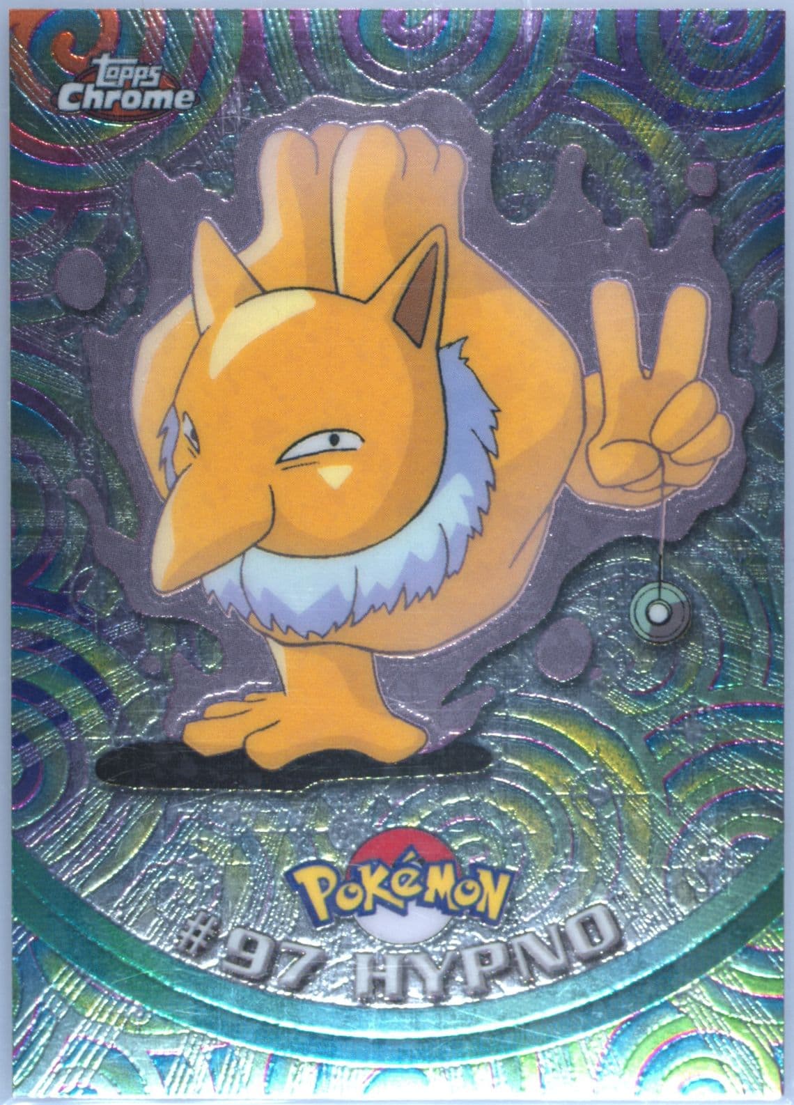 Hypno (97) 2000 Topps Chrome Pokemon T.V.