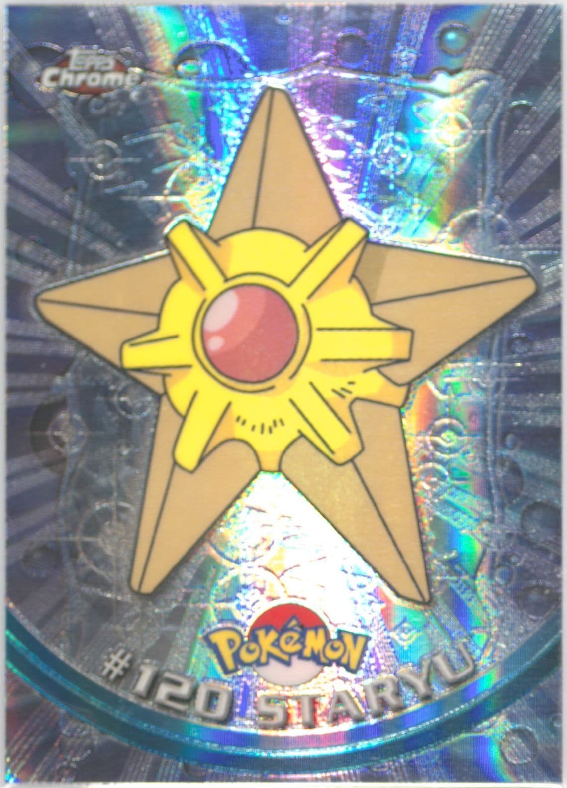 Staryu Spectra (120) 2000 Topps Chrome Pokemon T.V.