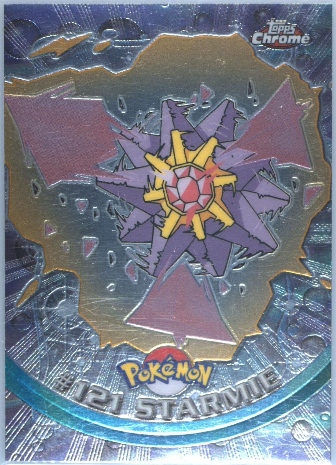 Starmie (121) 2000 Topps Chrome Pokemon T.V.