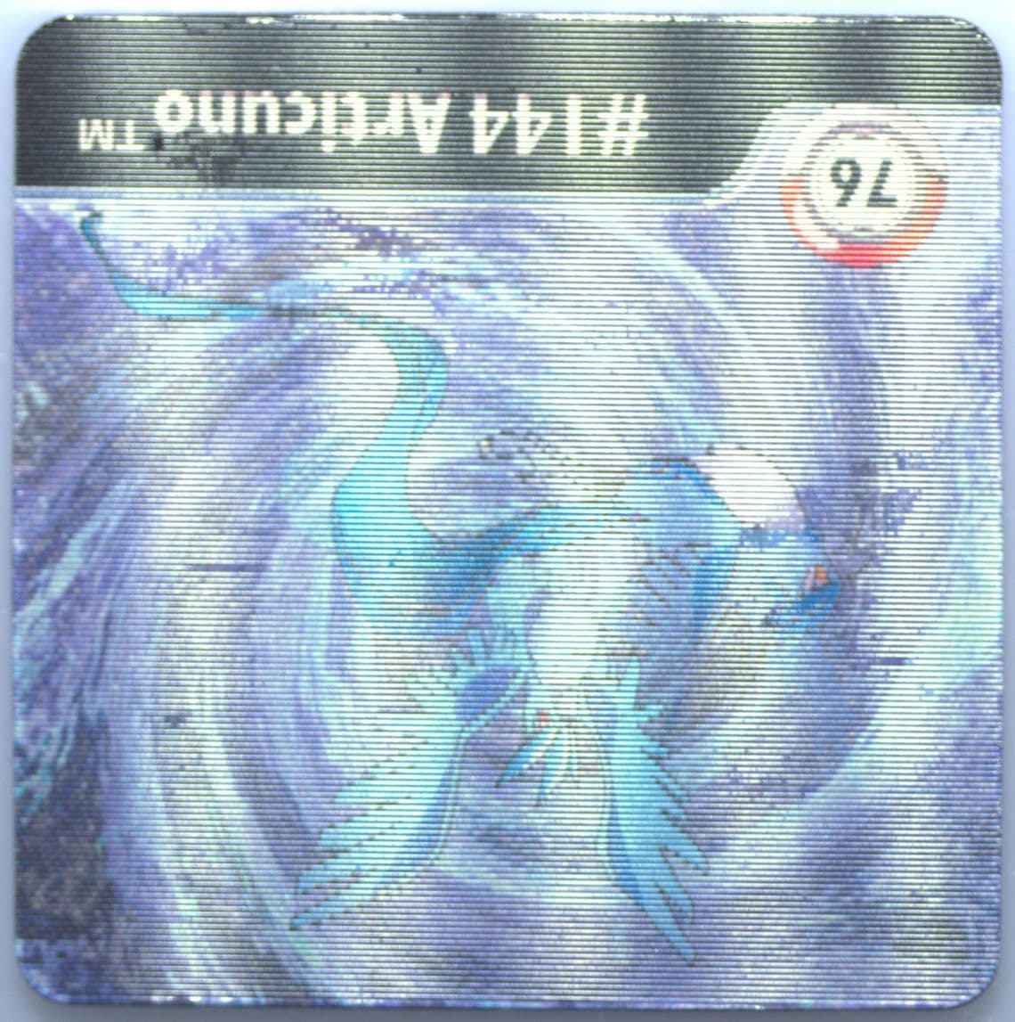 Articuno (76) 1999 Pokemon Action Flipz Series One