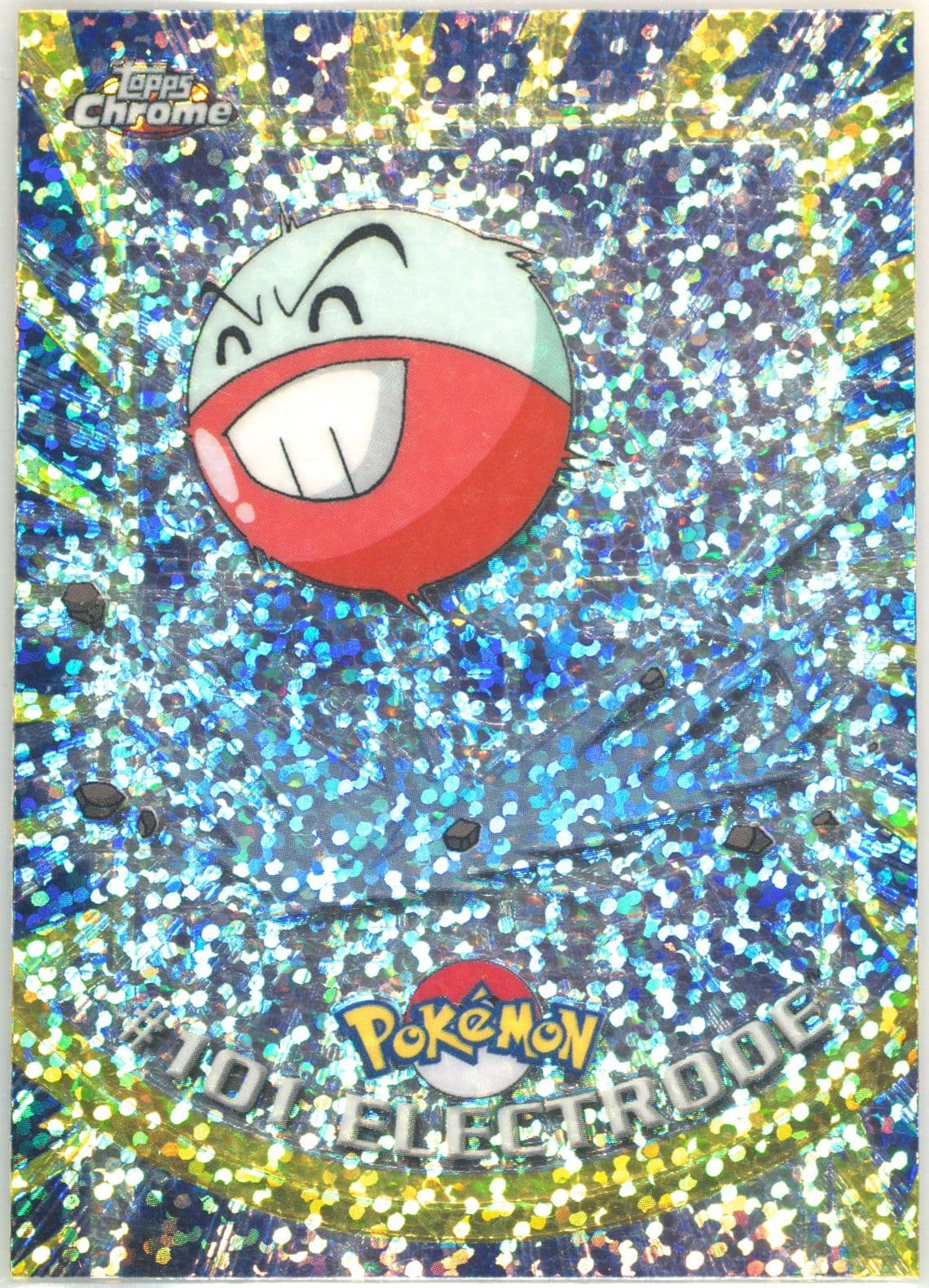 Electrode Sparkle (101) 2000 Topps Chrome Pokemon T.V.
