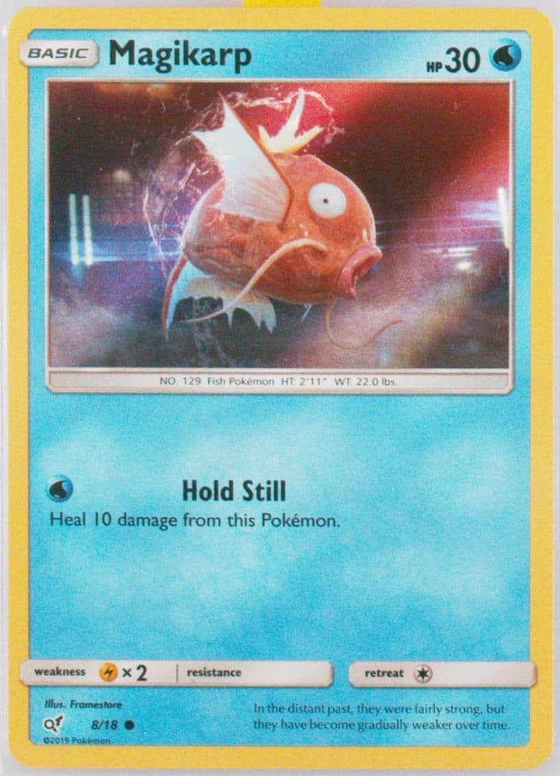 Magikarp-Holo (8) 2019 Pokemon Sun & Moon Detective Pikachu