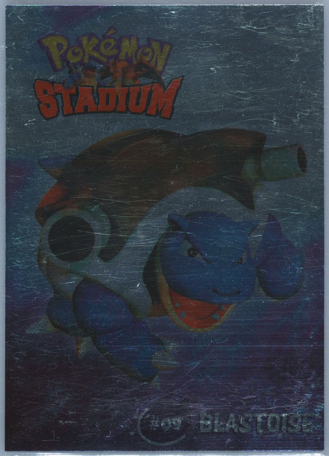 Blastoise (3) 2000 Danone Pokemon Stadium Tip Shiny