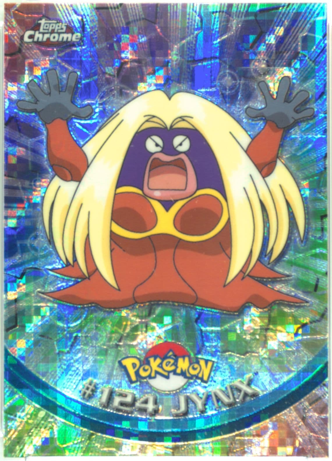 Jynx Tekno (124) 2000 Topps Chrome Pokemon T.V.