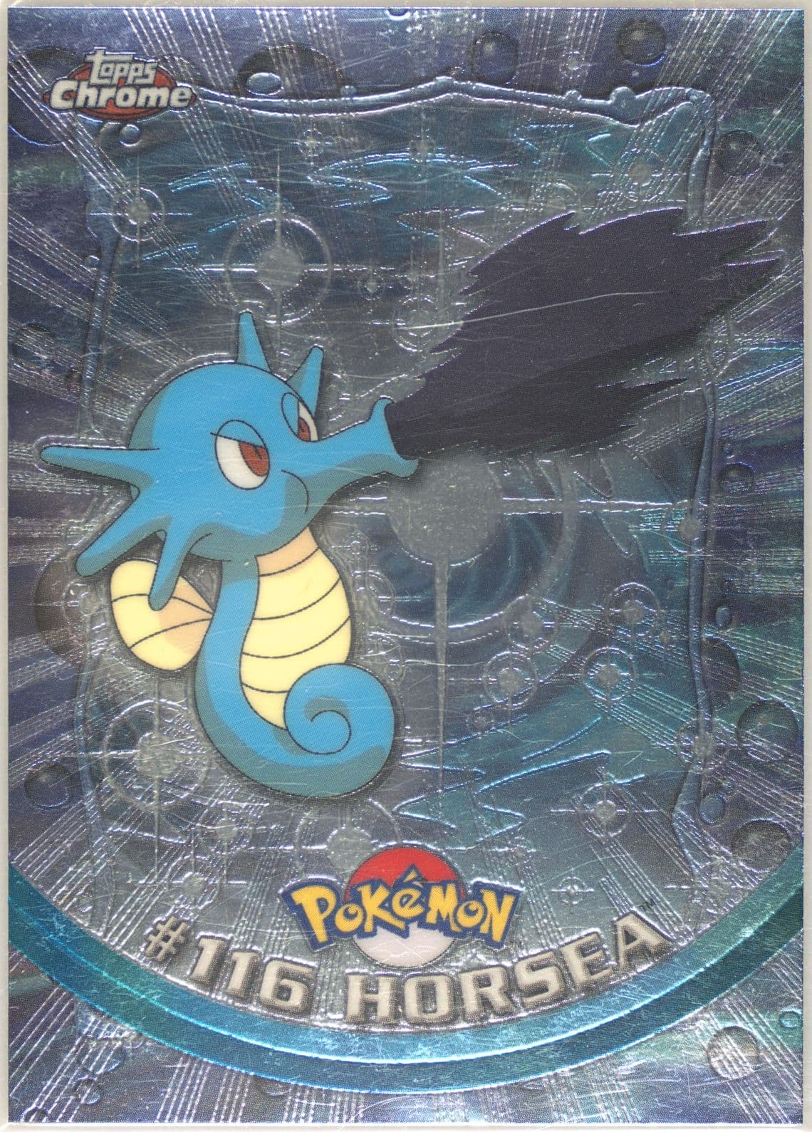 Horsea (116) 2000 Topps Chrome Pokemon T.V.