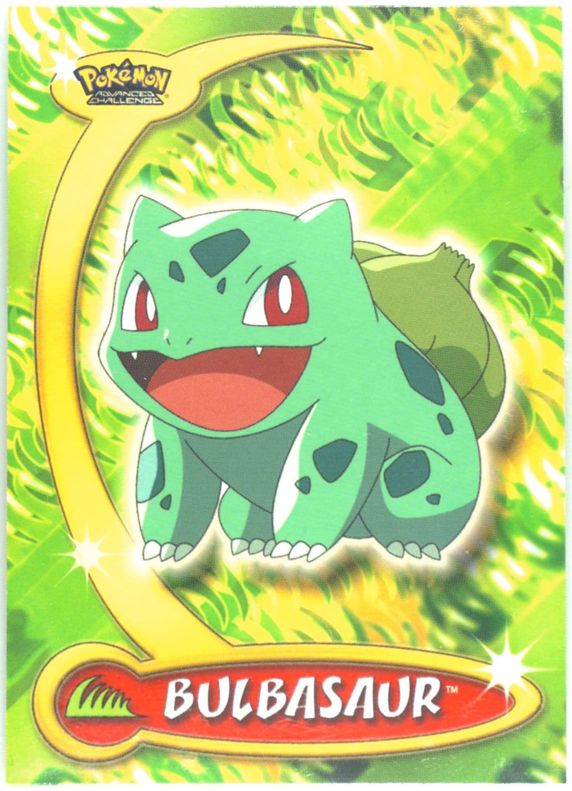 Bulbasaur (11) 2004 Topps Pokemon Advanced Challenge