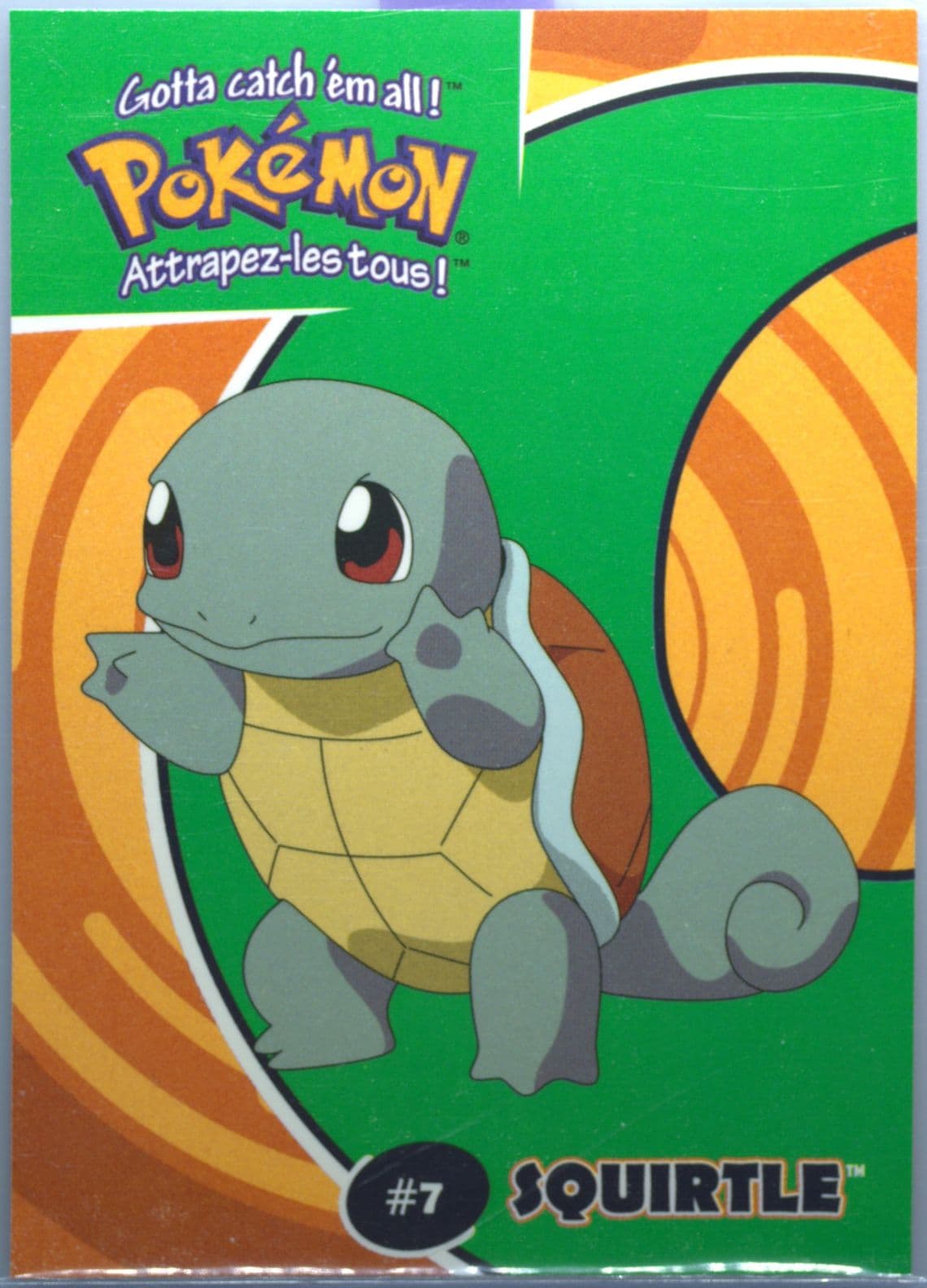 Squirtle (31) 2000 Danone Pokemon Stadium Tip