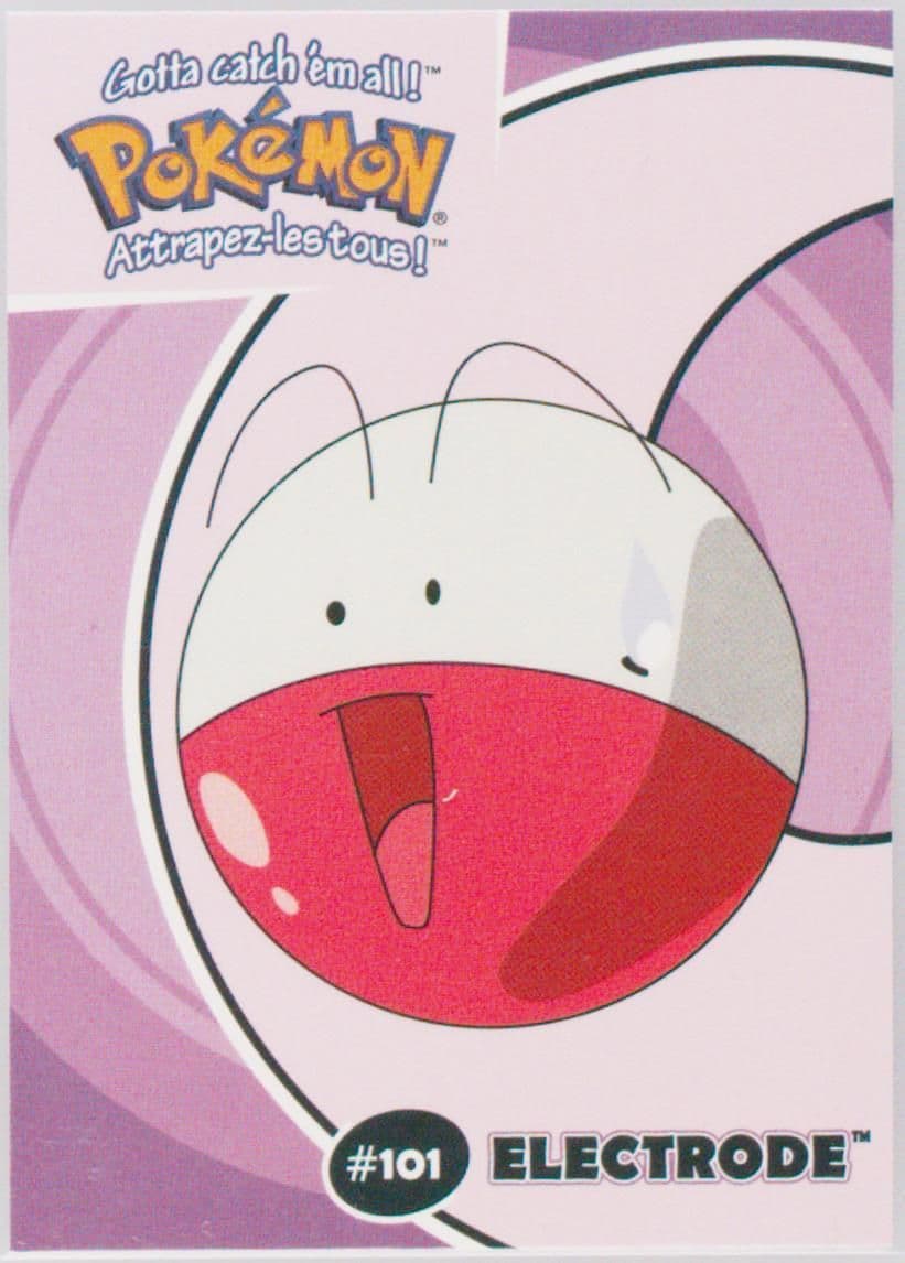 Electrode (15) 2000 Danone Pokemon Stadium Tip