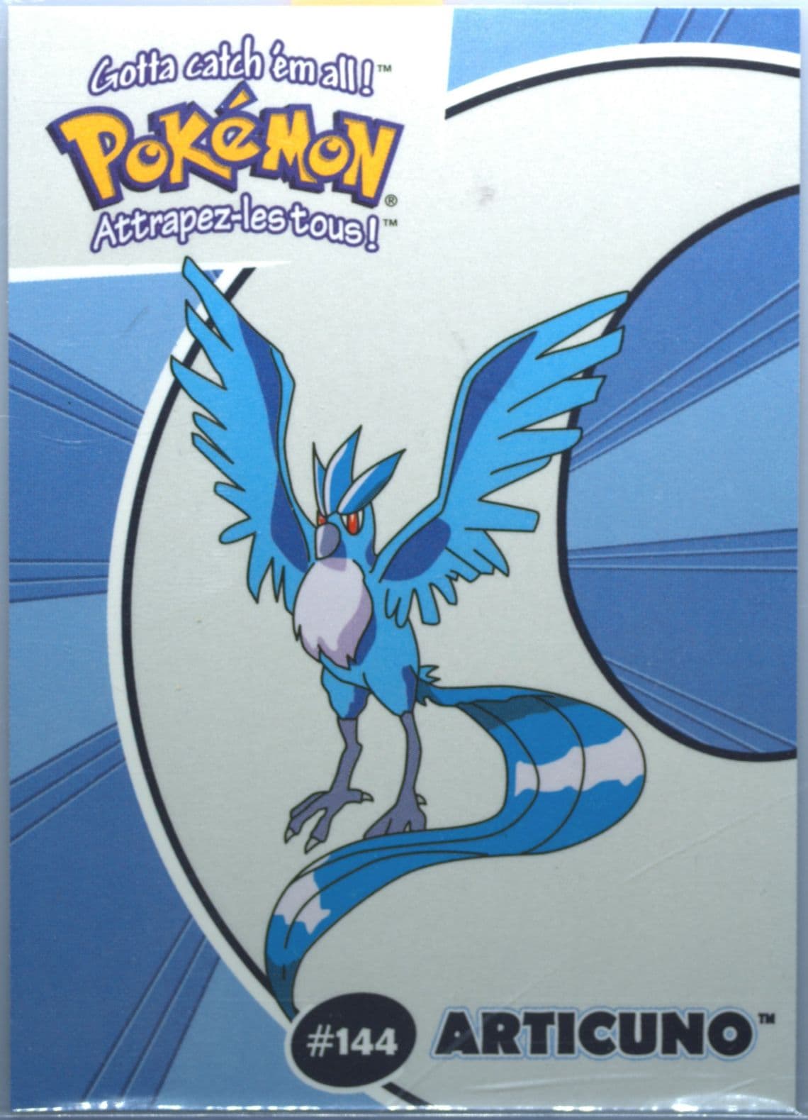 Articuno (28) 2000 Danone Pokemon Stadium Tip