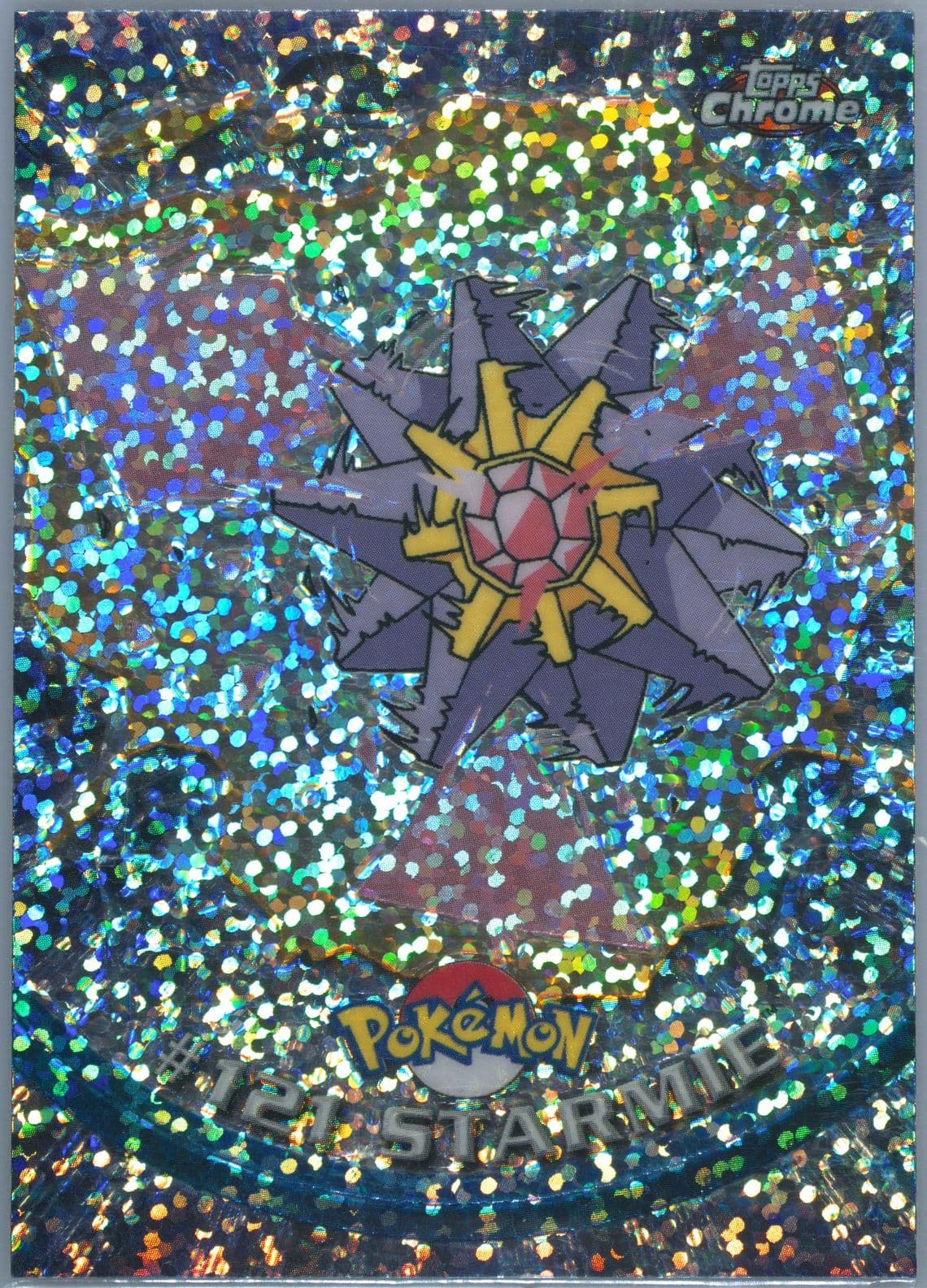 Starmie Sparkle (121) 2000 Topps Chrome Pokemon T.V.