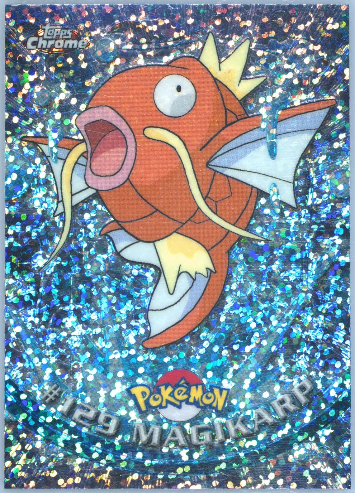 Magikarp Sparkle (129) 2000 Topps Chrome Pokemon T.V.