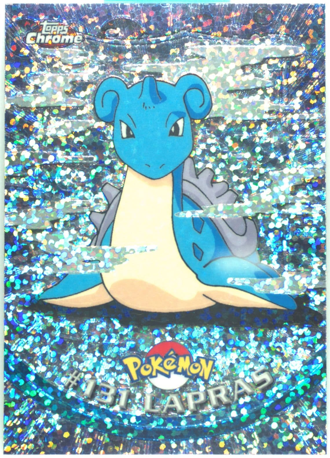 Lapras Sparkle (131) 2000 Topps Chrome Pokemon T.V.