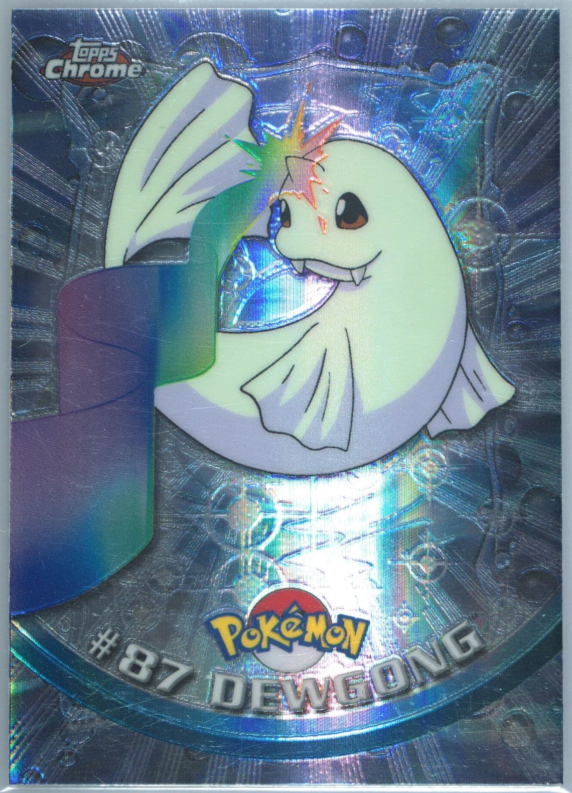 Dewgong Spectra (87) 2000 Topps Chrome Pokemon T.V.