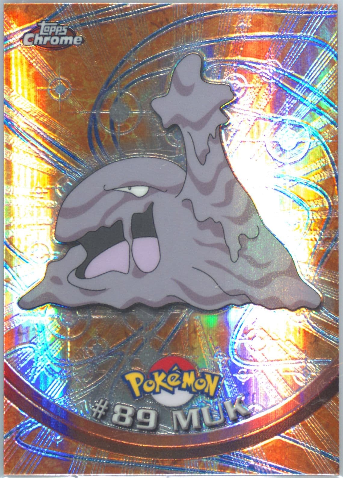 Muk Spectra (89) 2000 Topps Chrome Pokemon T.V.