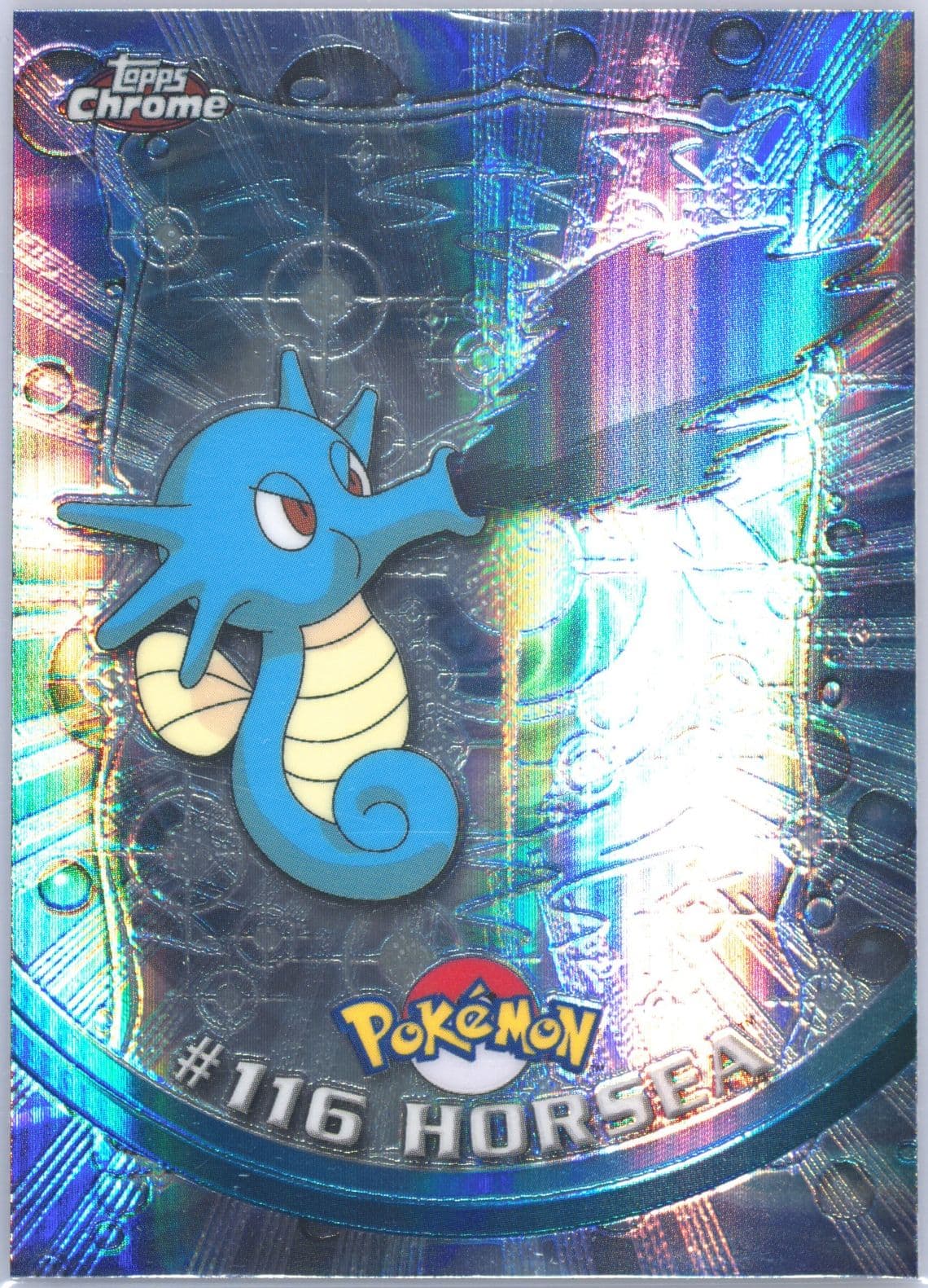 Horsea Spectra (116) 2000 Topps Chrome Pokemon T.V.