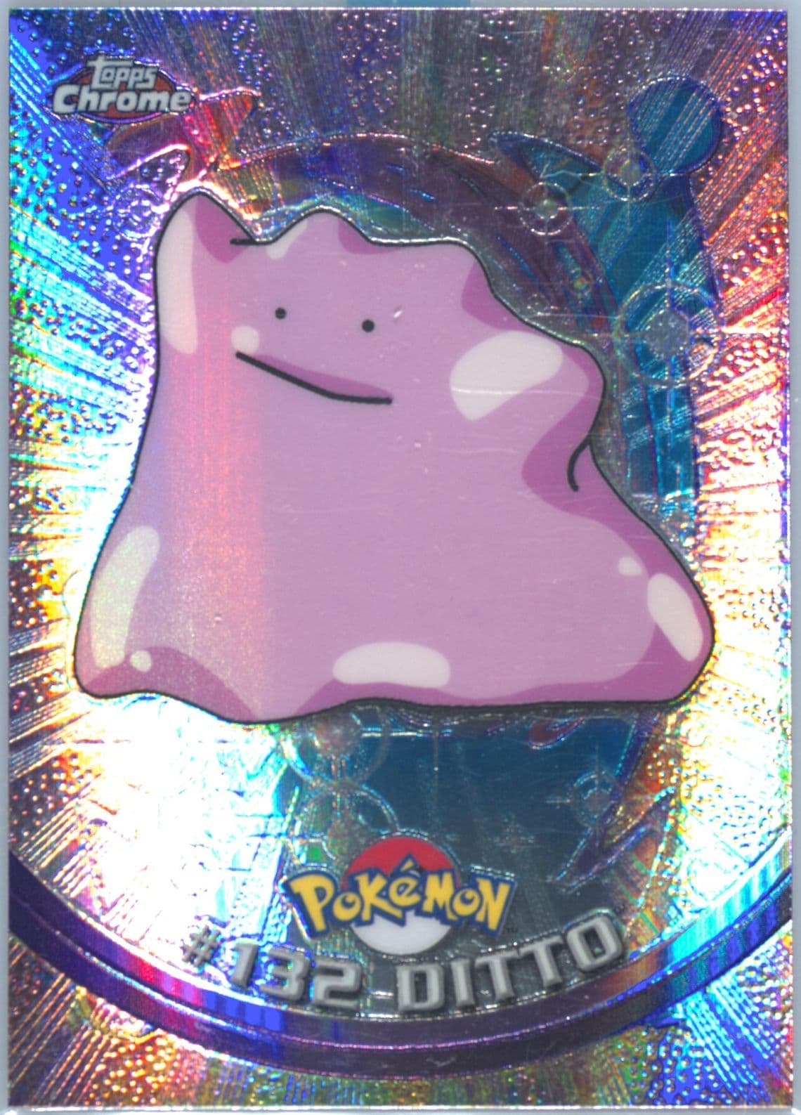 Ditto Spectra (132) 2000 Topps Chrome Pokemon T.V.