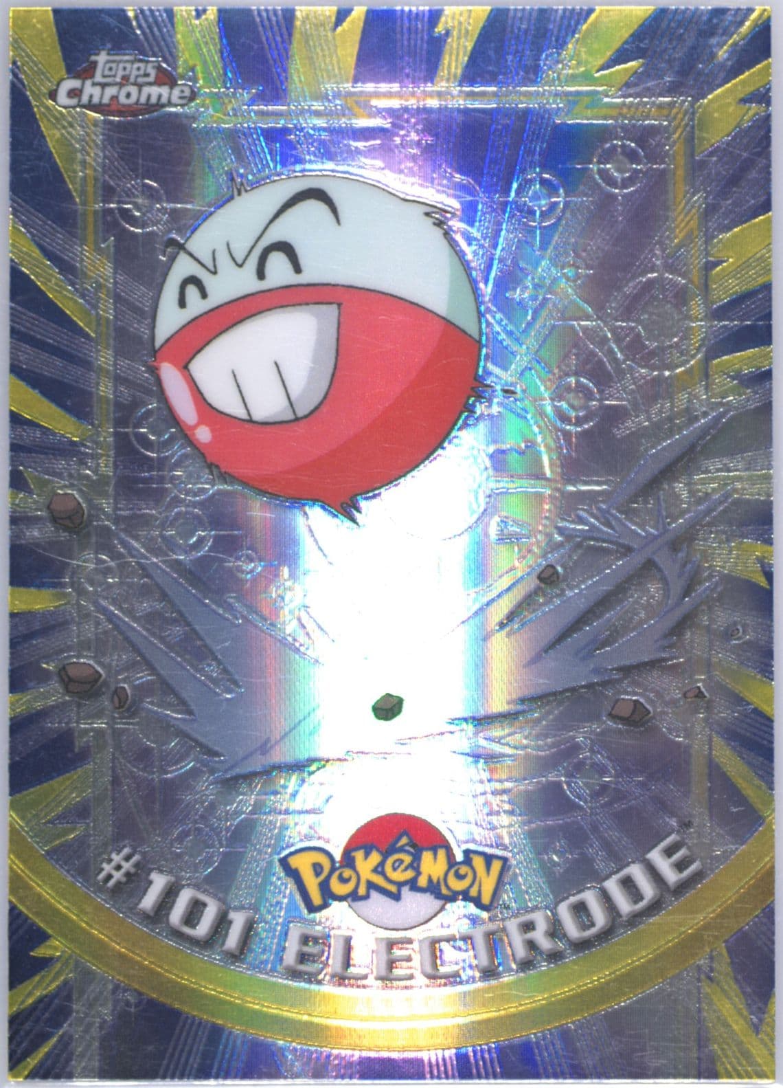 Electrode Spectra (101) 2000 Topps Chrome Pokemon T.V.