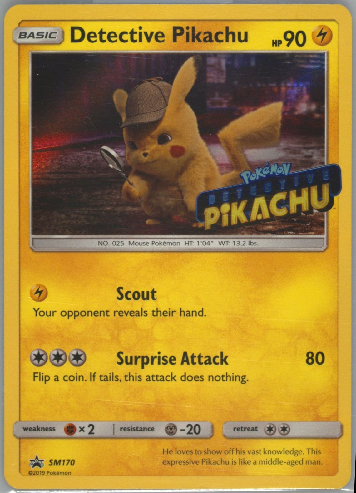 detective pikachu holographic card 4 Packs Movie Promo, 8 Holo Foil Cards : Toys & Games Lightning / 90 / Basic Attack 1 Pokemon 2019 Detective Pikachu Movie