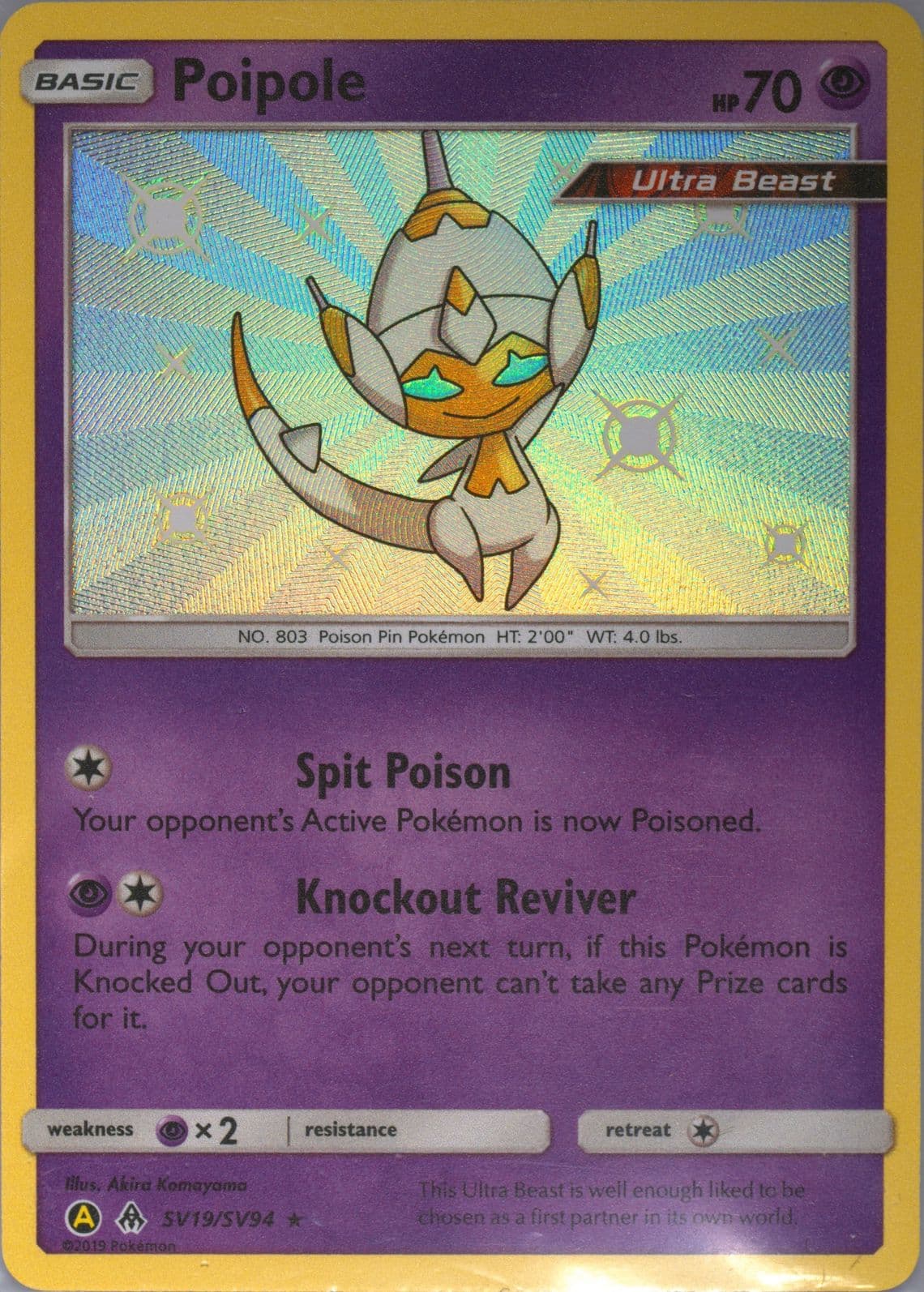 Poipole-Holo (SV19) 2019 Pokemon Sun & Moon Hidden Fates