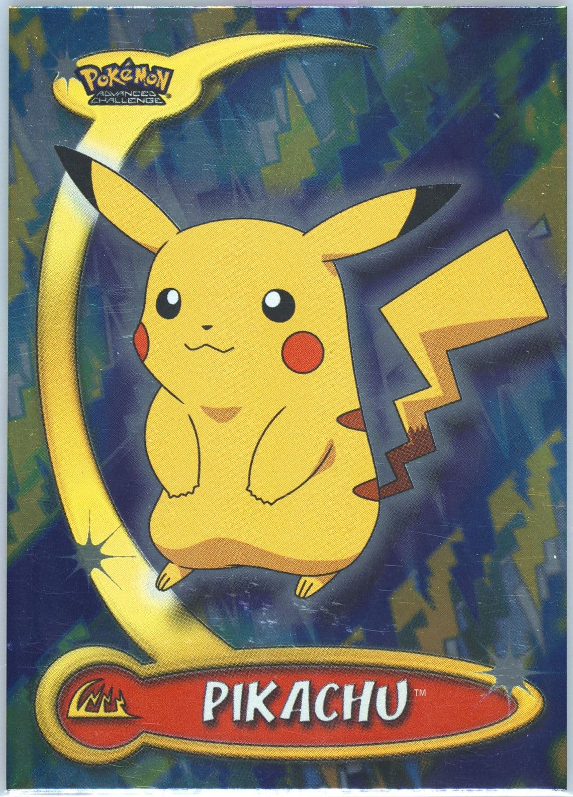 Pikachu Foil (53) 2004 Topps Pokemon Advanced Challenge