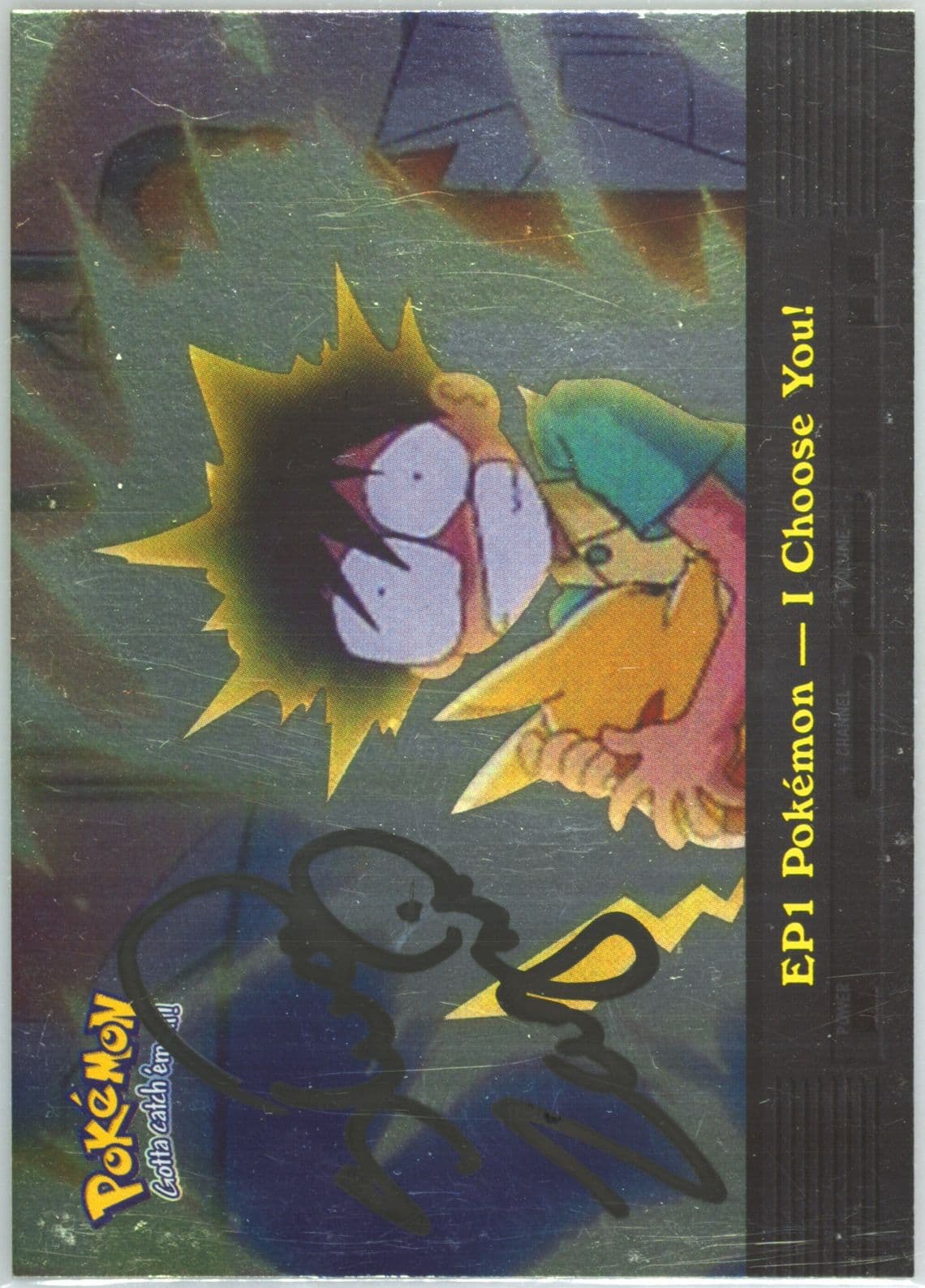 Pokemon-I Choose You! Foil (EP1) 2000 Topps Pokemon TV Animation Series 2 Episode Cards