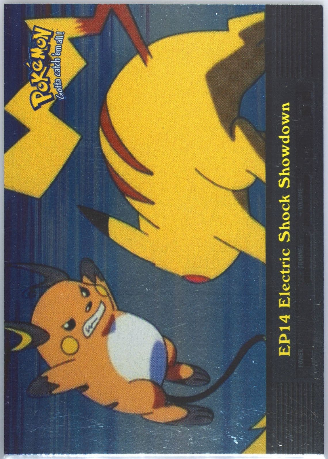 Electric Shock Showdown Foil (EP14) 2000 Topps Pokemon TV Animation Series 2 Episode Cards