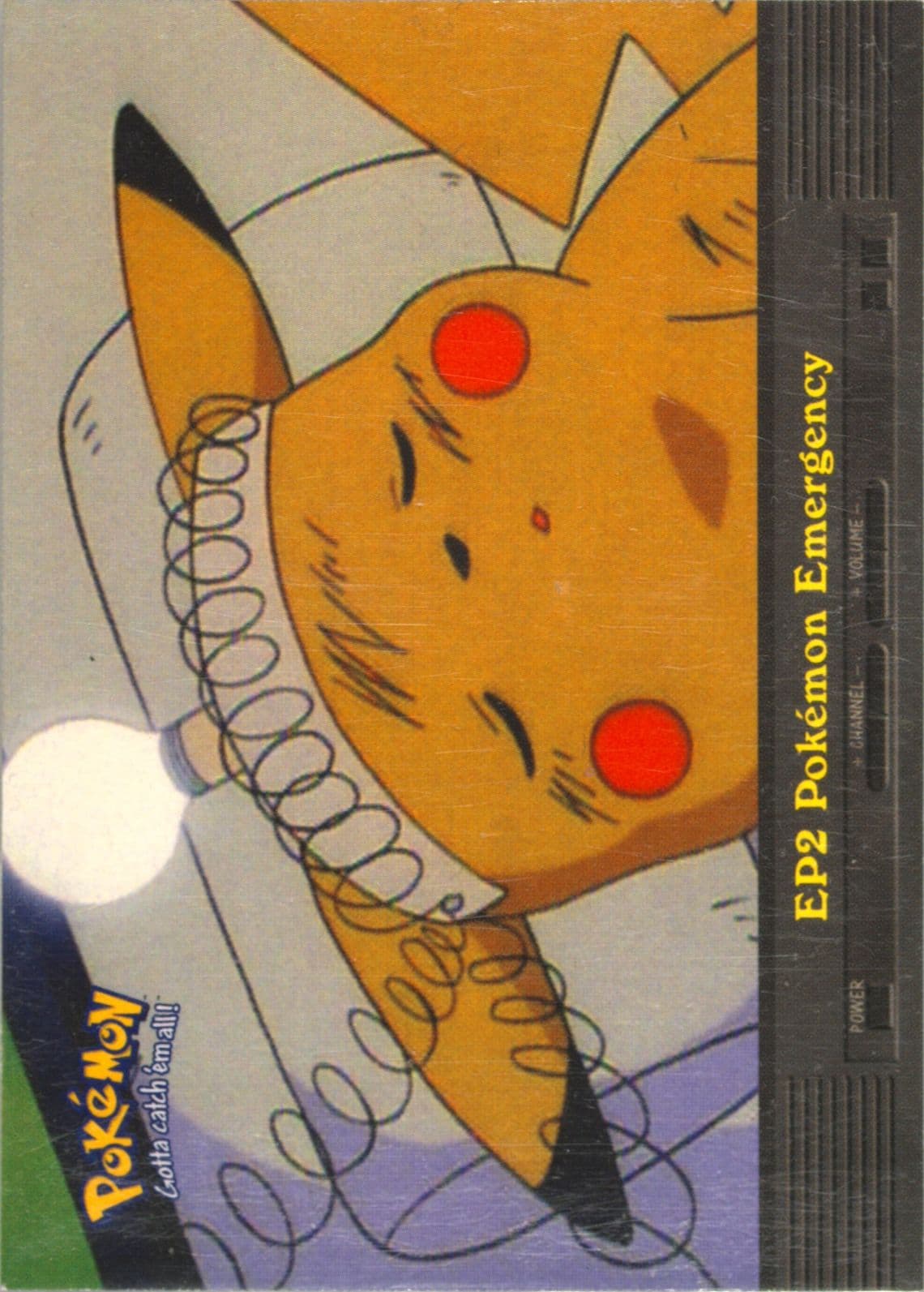Pokemon Emergency (EP2) 2000 Topps Pokemon TV Animation Series 2 Episode Cards