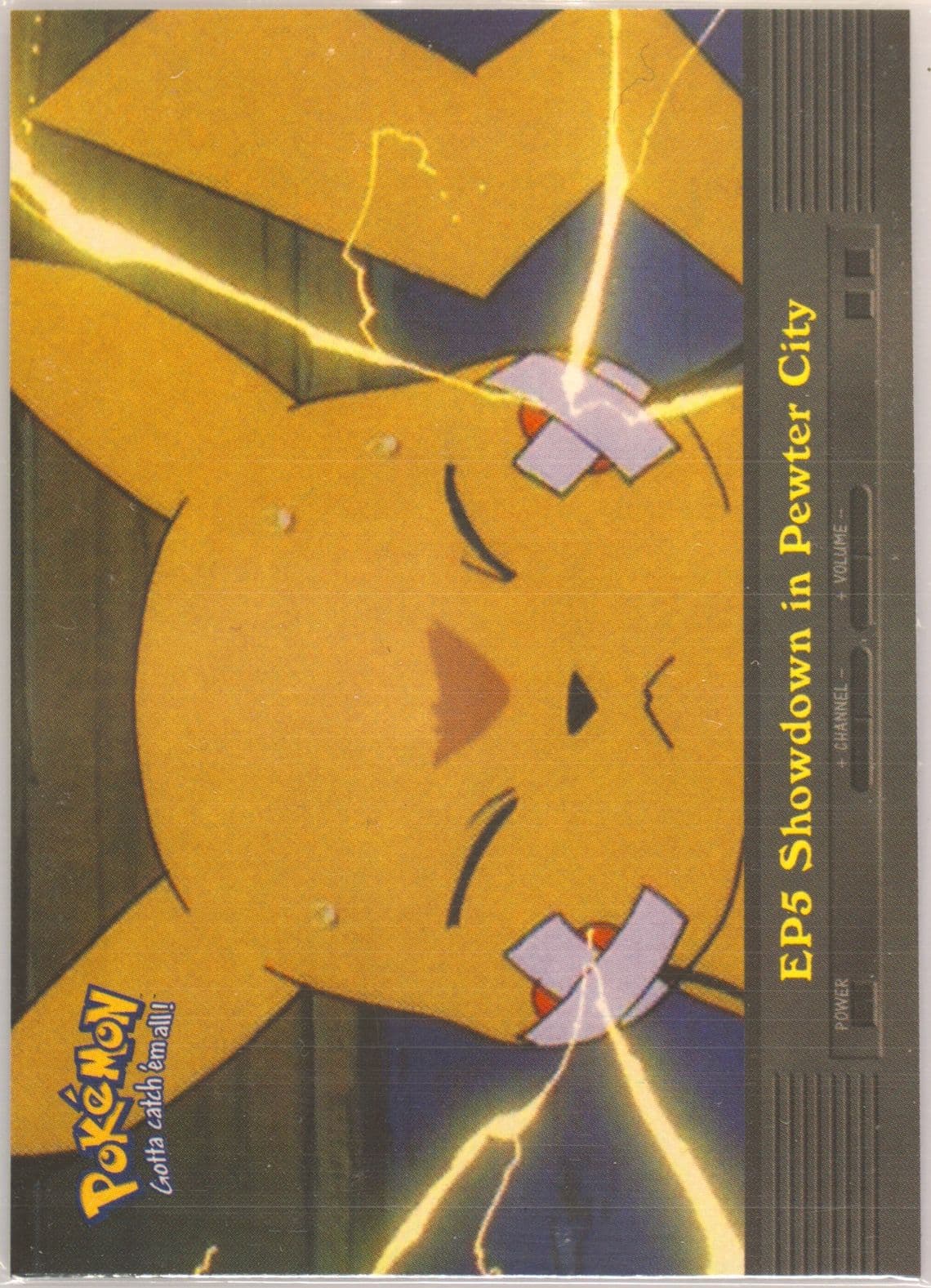 Showdown in Pewter City (EP5) 2000 Topps Pokemon TV Animation Series 2 Episode Cards