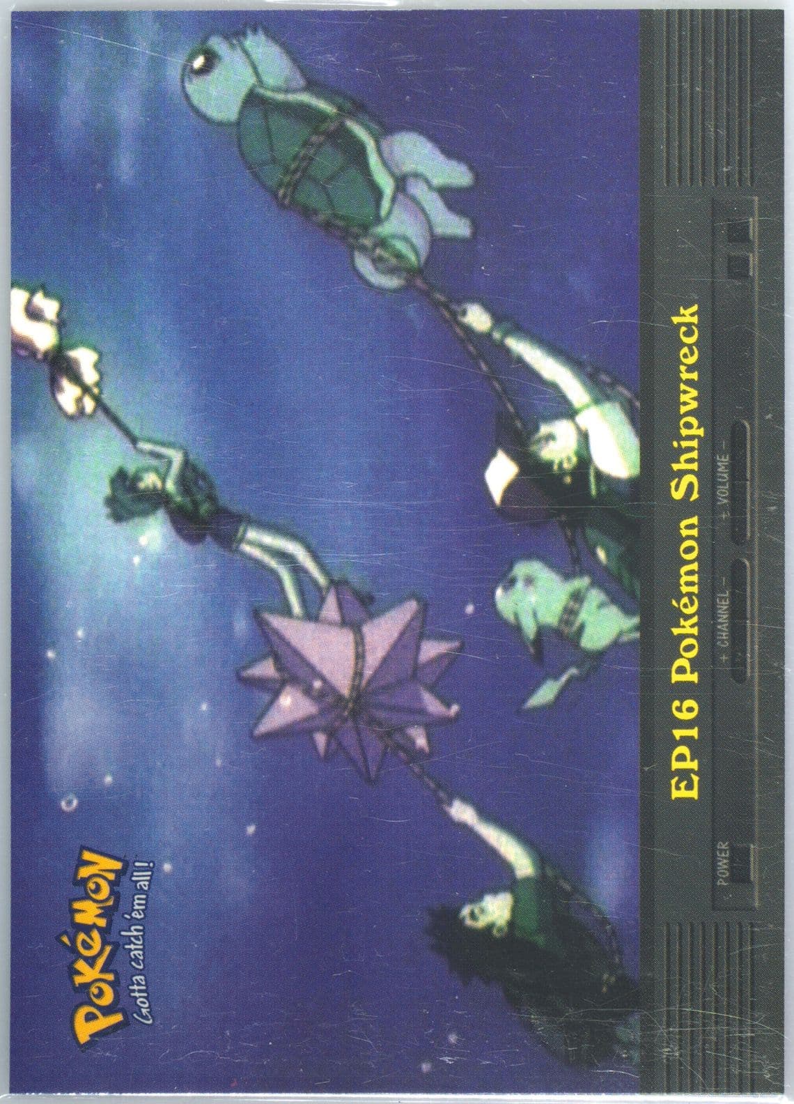Pokemon Shipwreck (EP16) 2000 Topps Pokemon TV Animation Series 2 Episode Cards