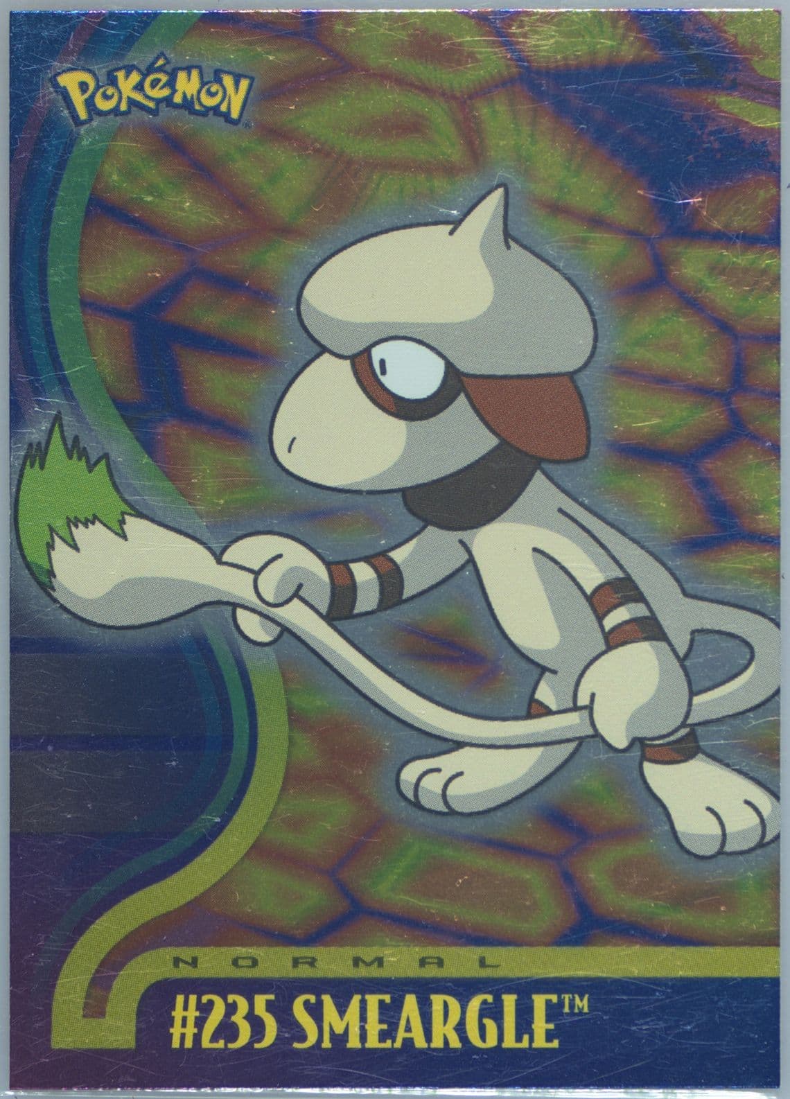 Smeargle Foil (235) 2001 Topps Pokemon Johto Series 1