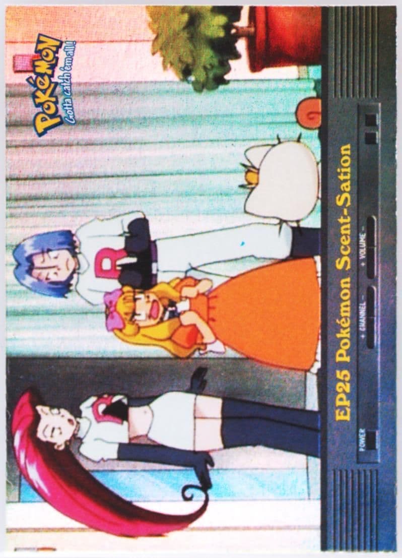Pokemon Scent-Sation Rainbow Foil (EP25) 2000 Topps Pokemon TV Animation Series 2 Episode Cards
