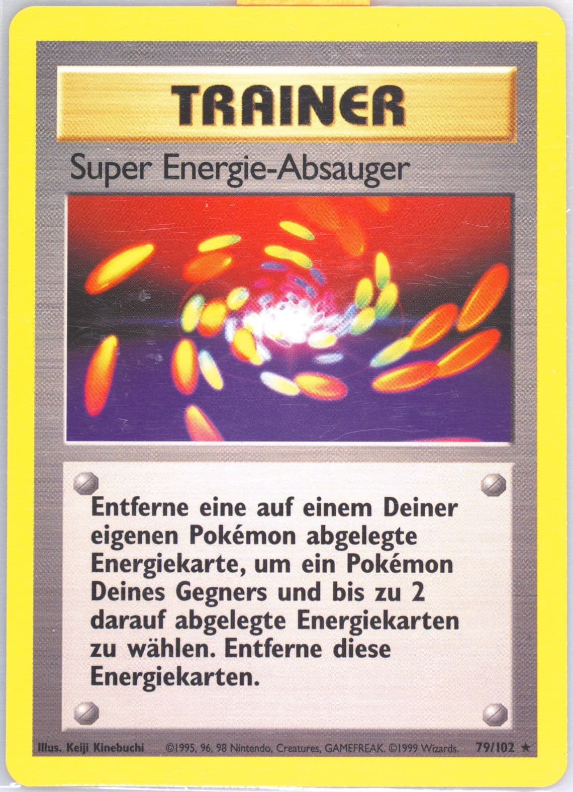 Super Energie-Absauger (79) 1999 Pokemon German