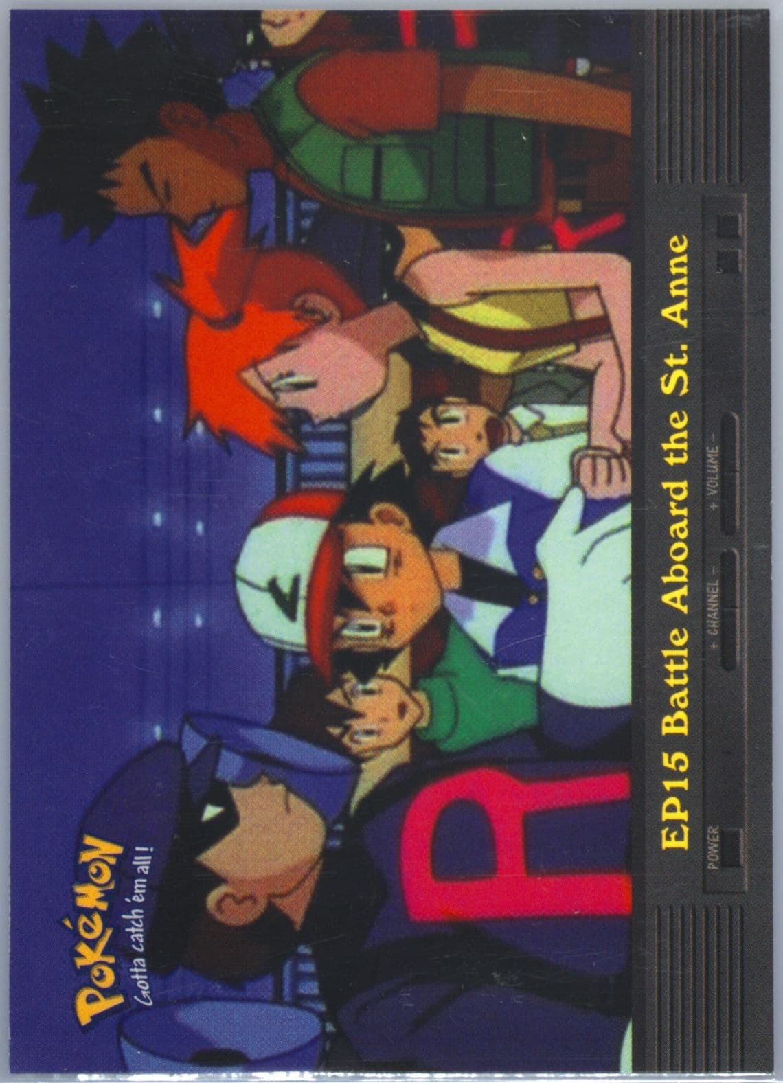 Battle Aboard the St. Anne (EP15) 2000 Topps Pokemon TV Animation Series 2 Episode Cards