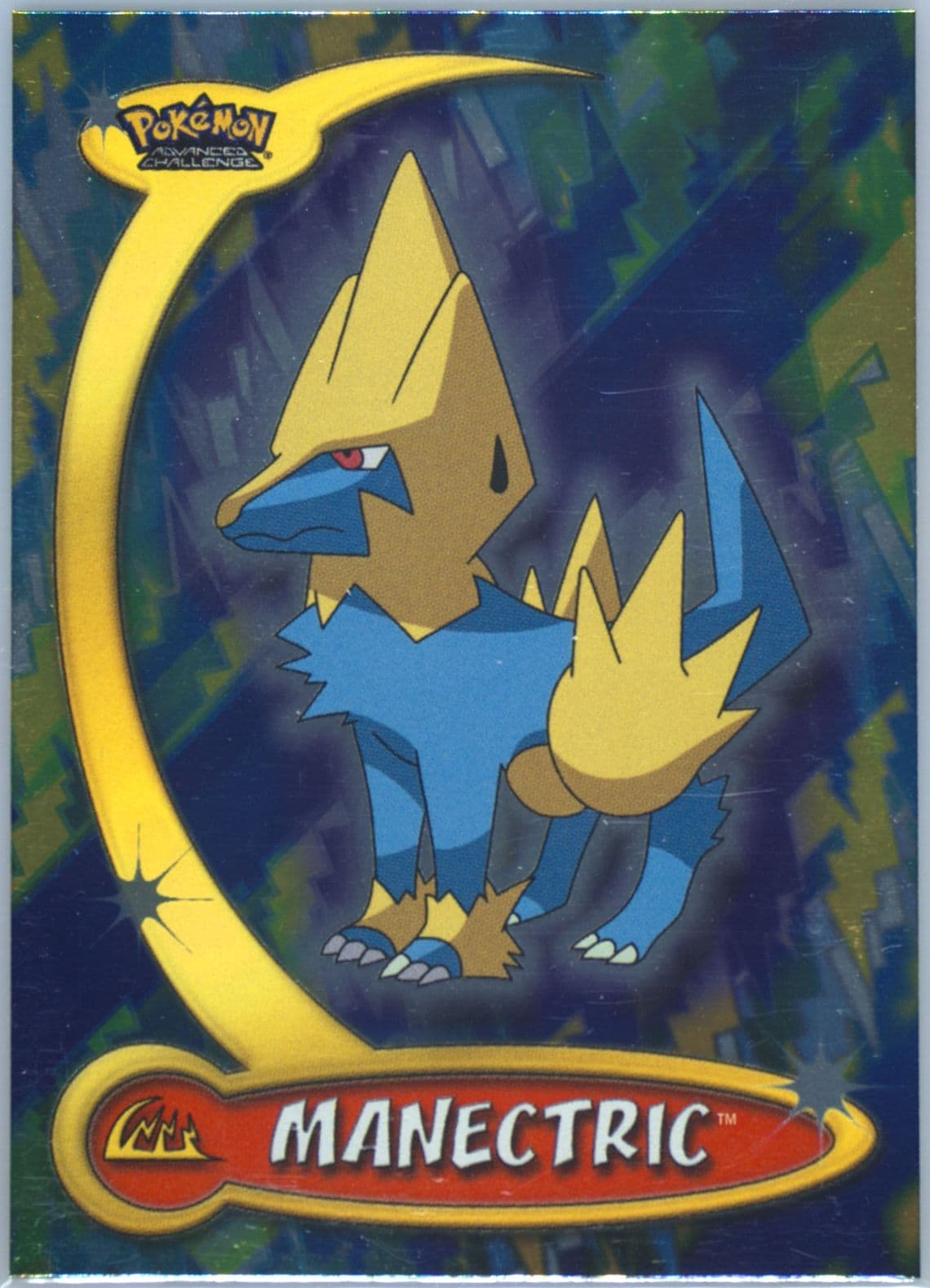Manectric Foil (42) 2004 Topps Pokemon Advanced Challenge
