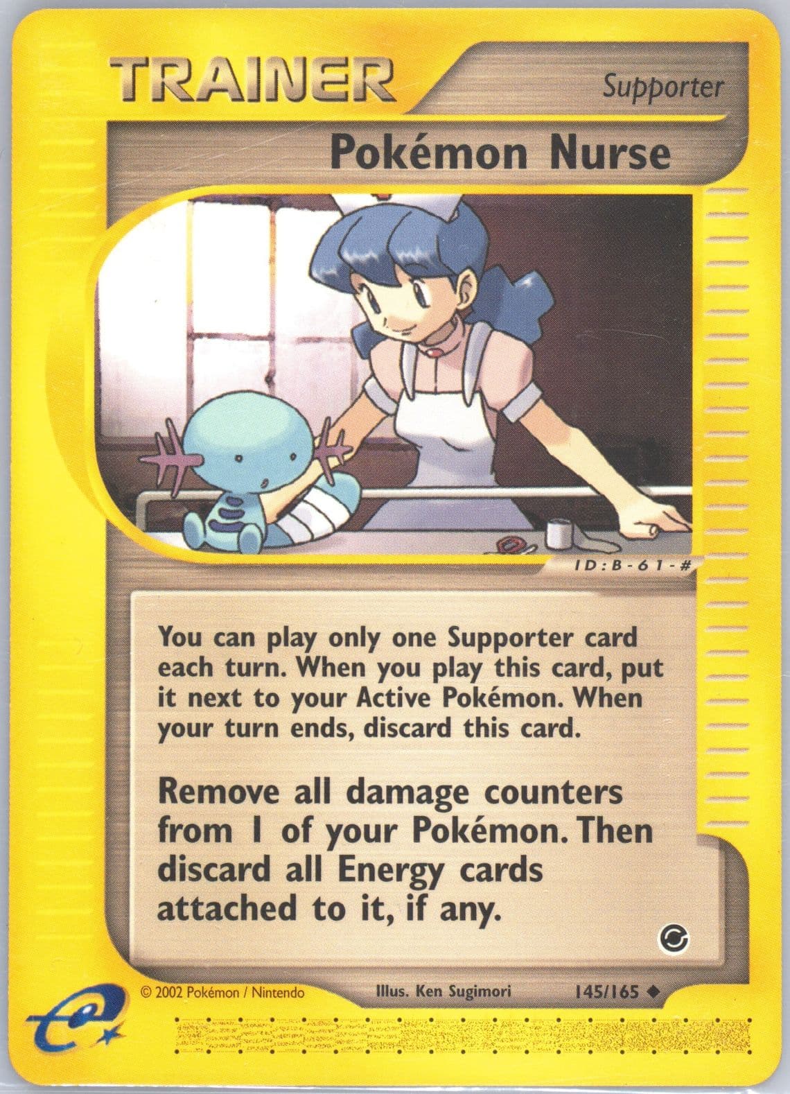 Pokemon Nurse (145) 2002 Pokemon Expedition