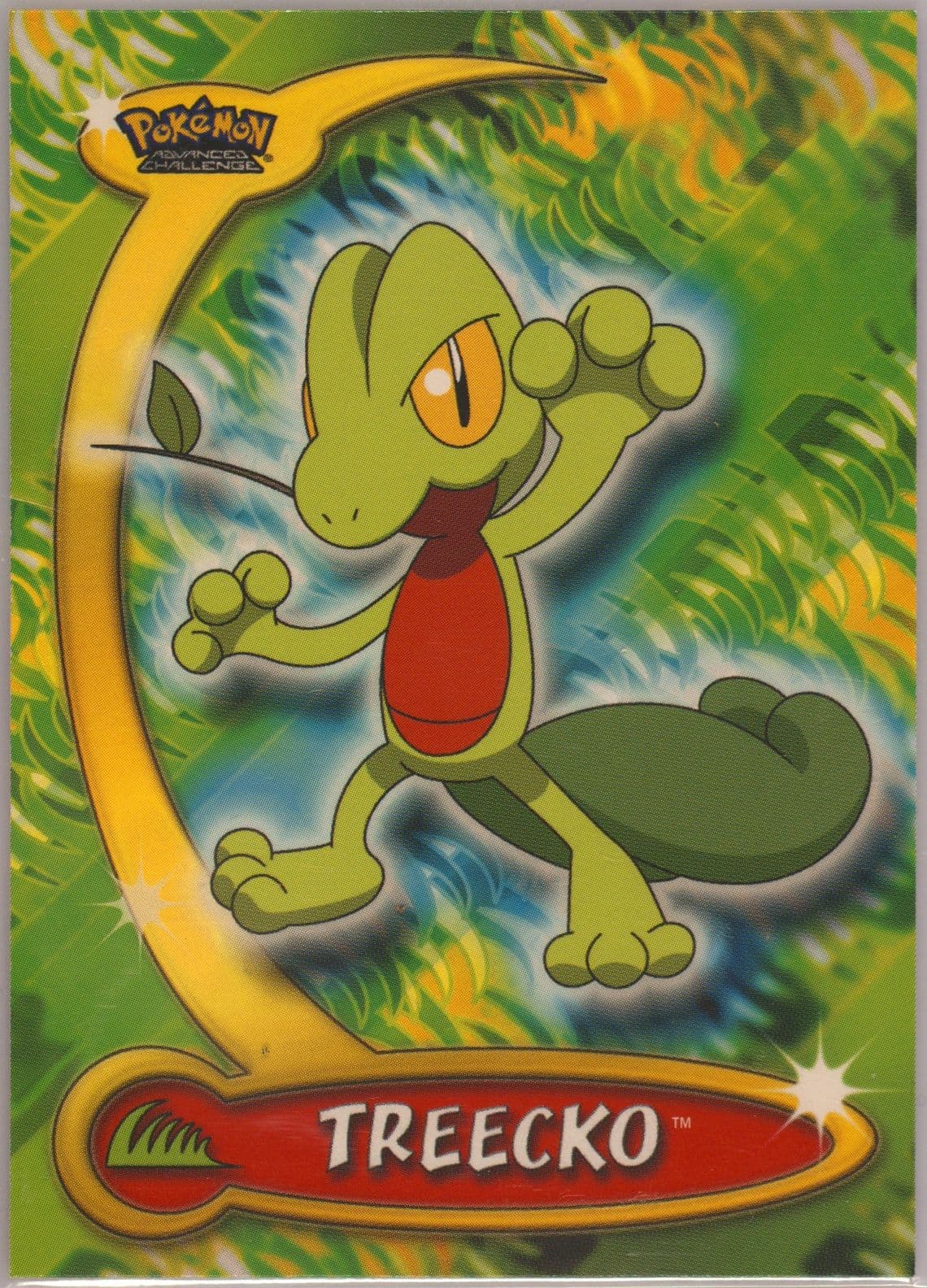 Treecko (79) 2004 Topps Pokemon Advanced Challenge