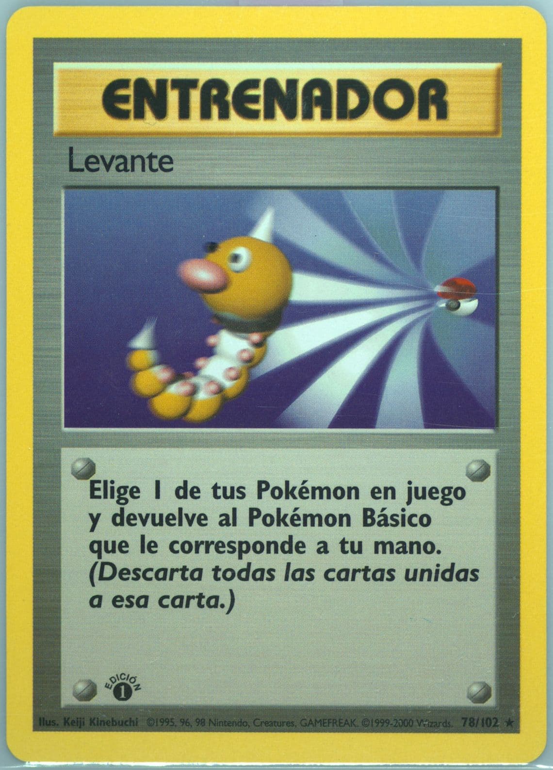 Levante 1st Edition (78) 1999 Pokemon Spanish