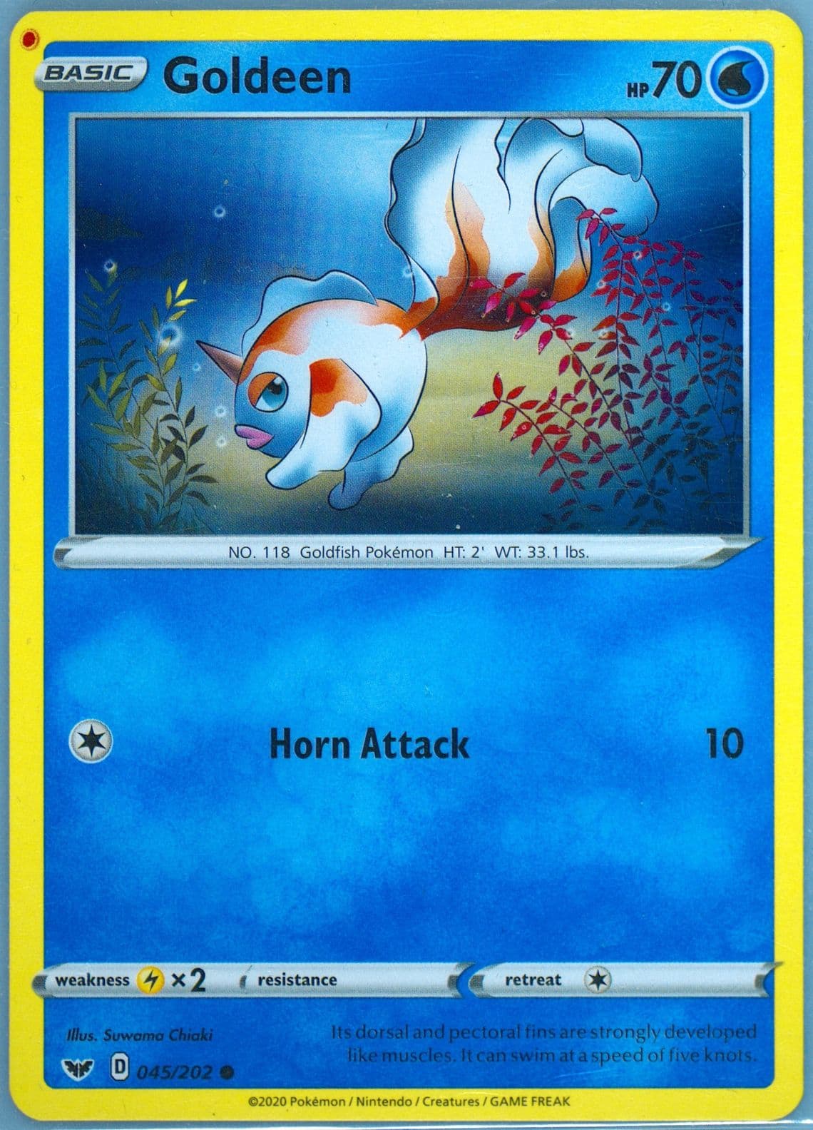 Goldeen (045) 2020 Pokemon Sword & Shield