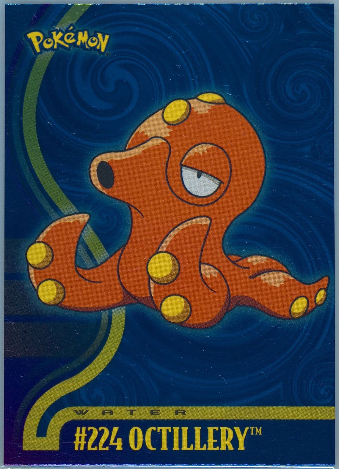 Octillery Foil (224) 2001 Topps Pokemon Johto League Champions