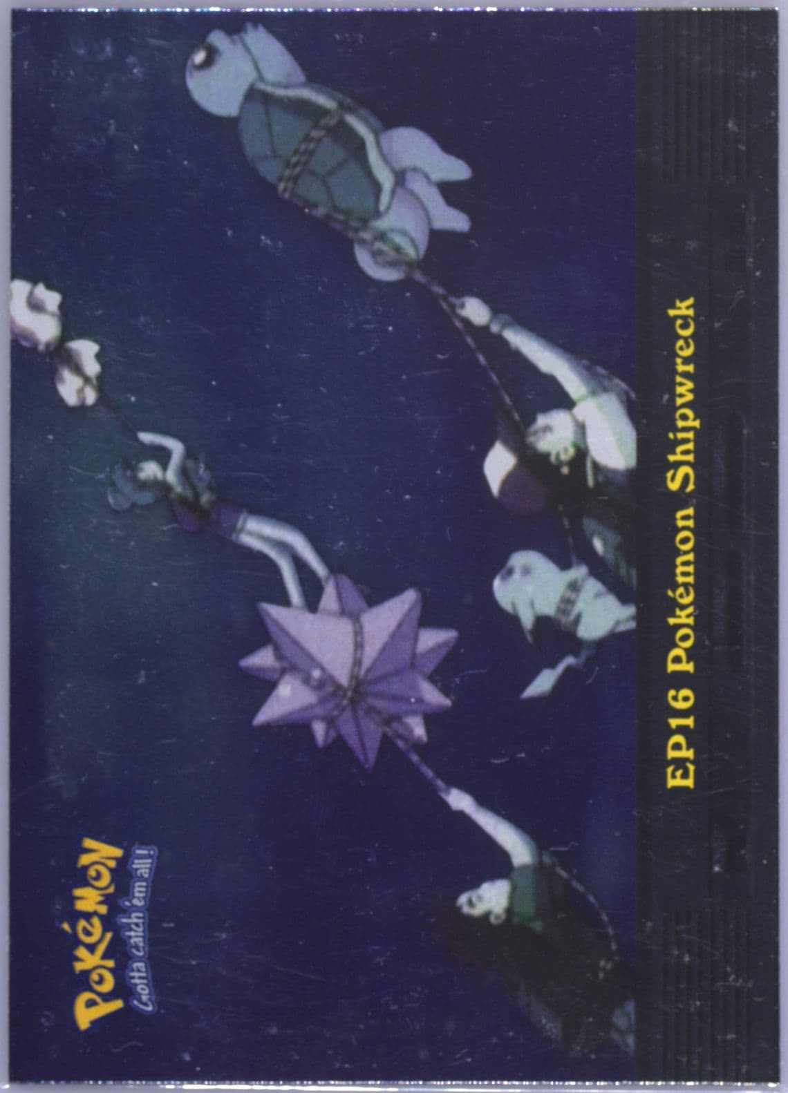 Pokemon Shipwreck Foil (EP16) 2000 Topps Pokemon TV Animation Series 2 Episode Cards