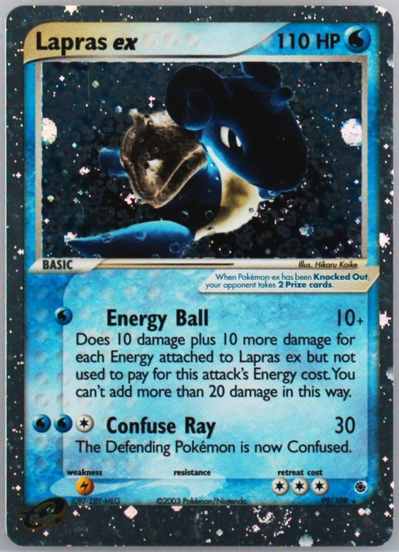 Lapras EX-Holo (99) 2003 Pokemon EX Ruby & Sapphire